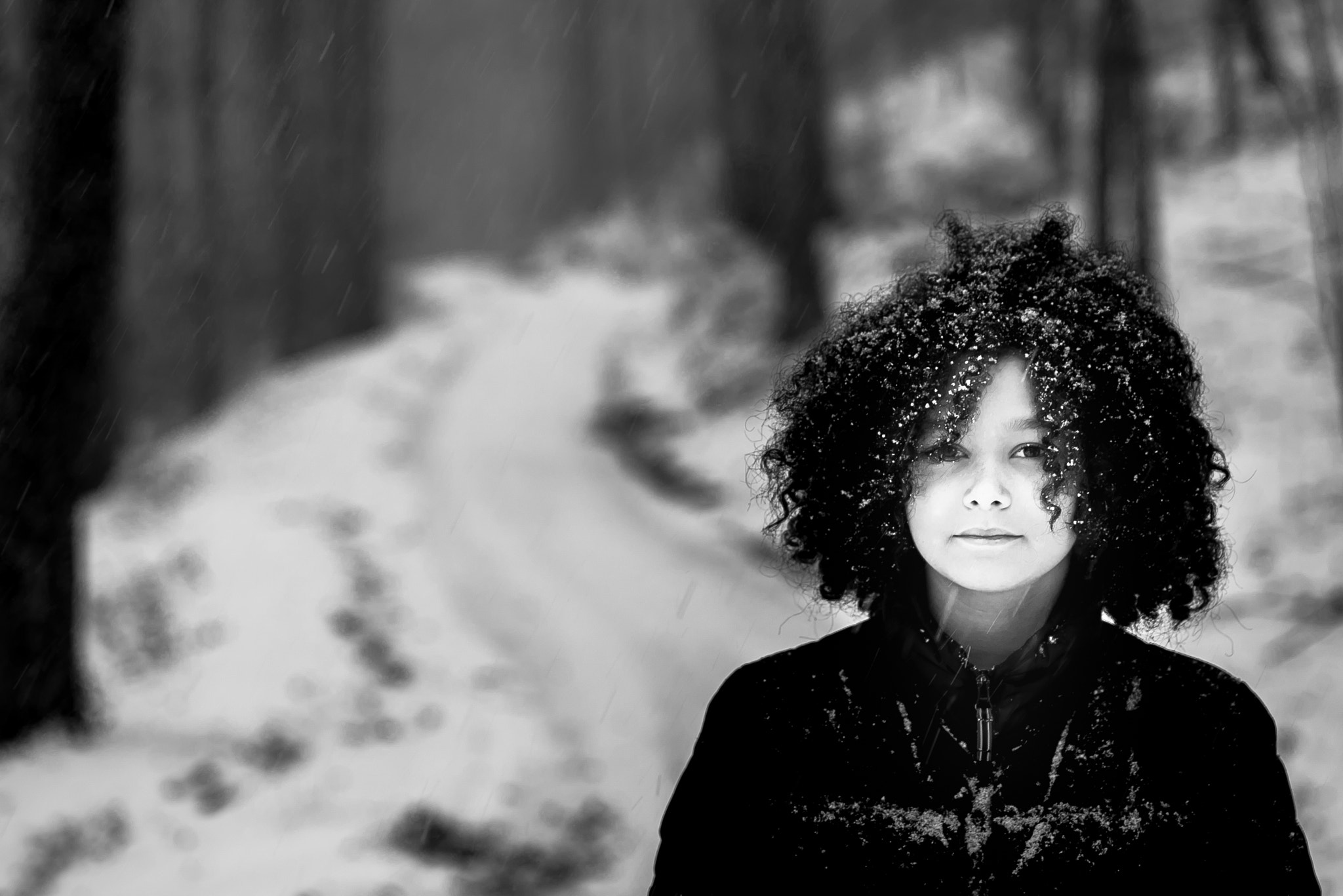 Sony a7S II + Sony Sonnar T* FE 55mm F1.8 ZA sample photo. Snowing sunday photography