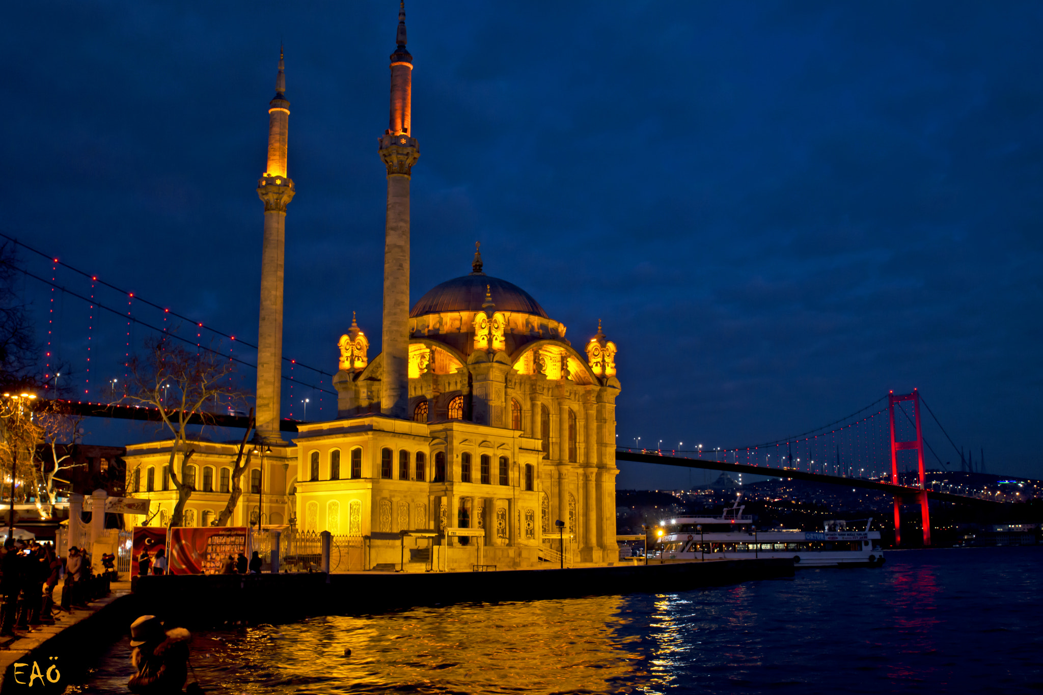 Tamron SP 24-70mm F2.8 Di VC USD sample photo. Bosphorus nights photography