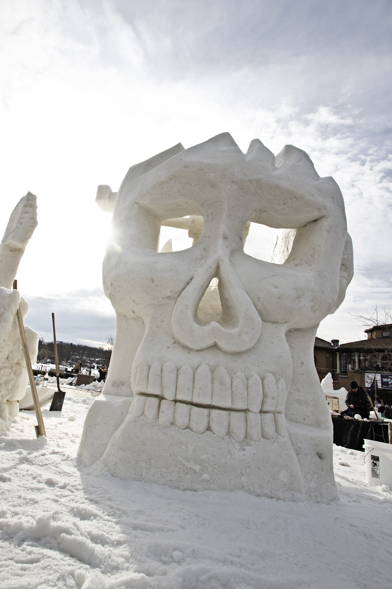 Sigma 10-20mm F3.5 EX DC HSM sample photo. Skull flare photography