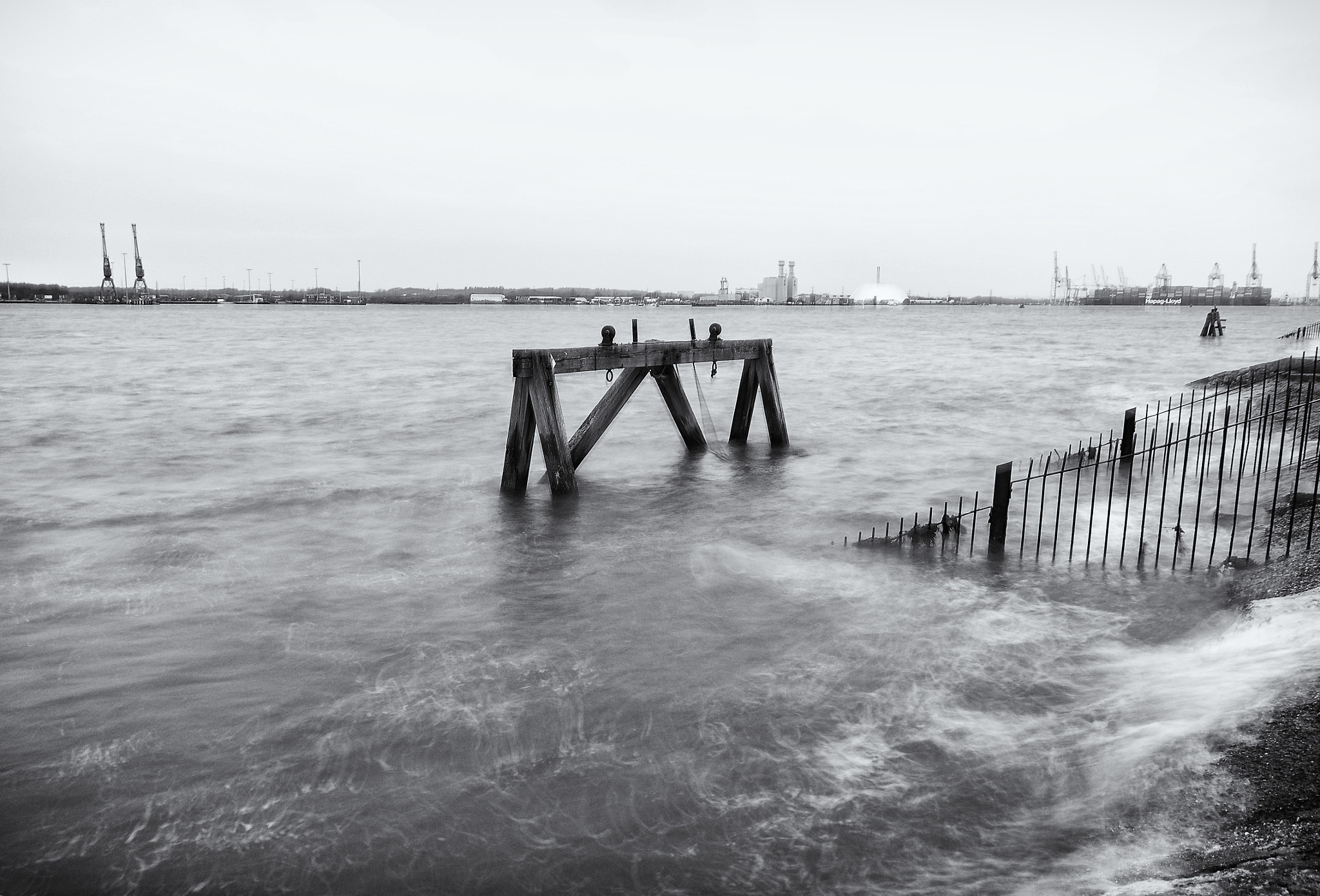 Sony SLT-A37 sample photo. Southampton dock photography