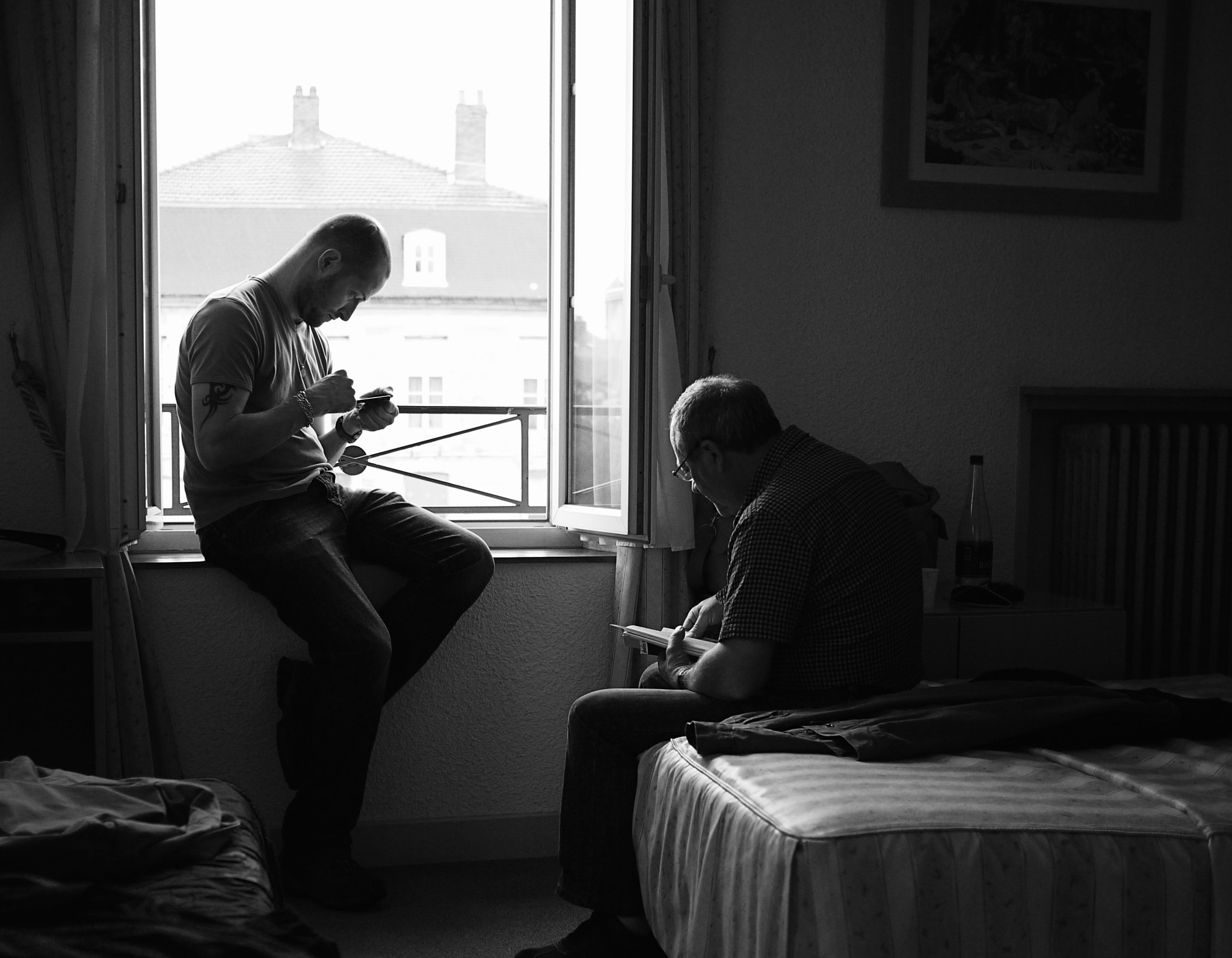 Panasonic Lumix DMC-GF1 + Panasonic Lumix G 20mm F1.7 ASPH sample photo. Les deux amis photography