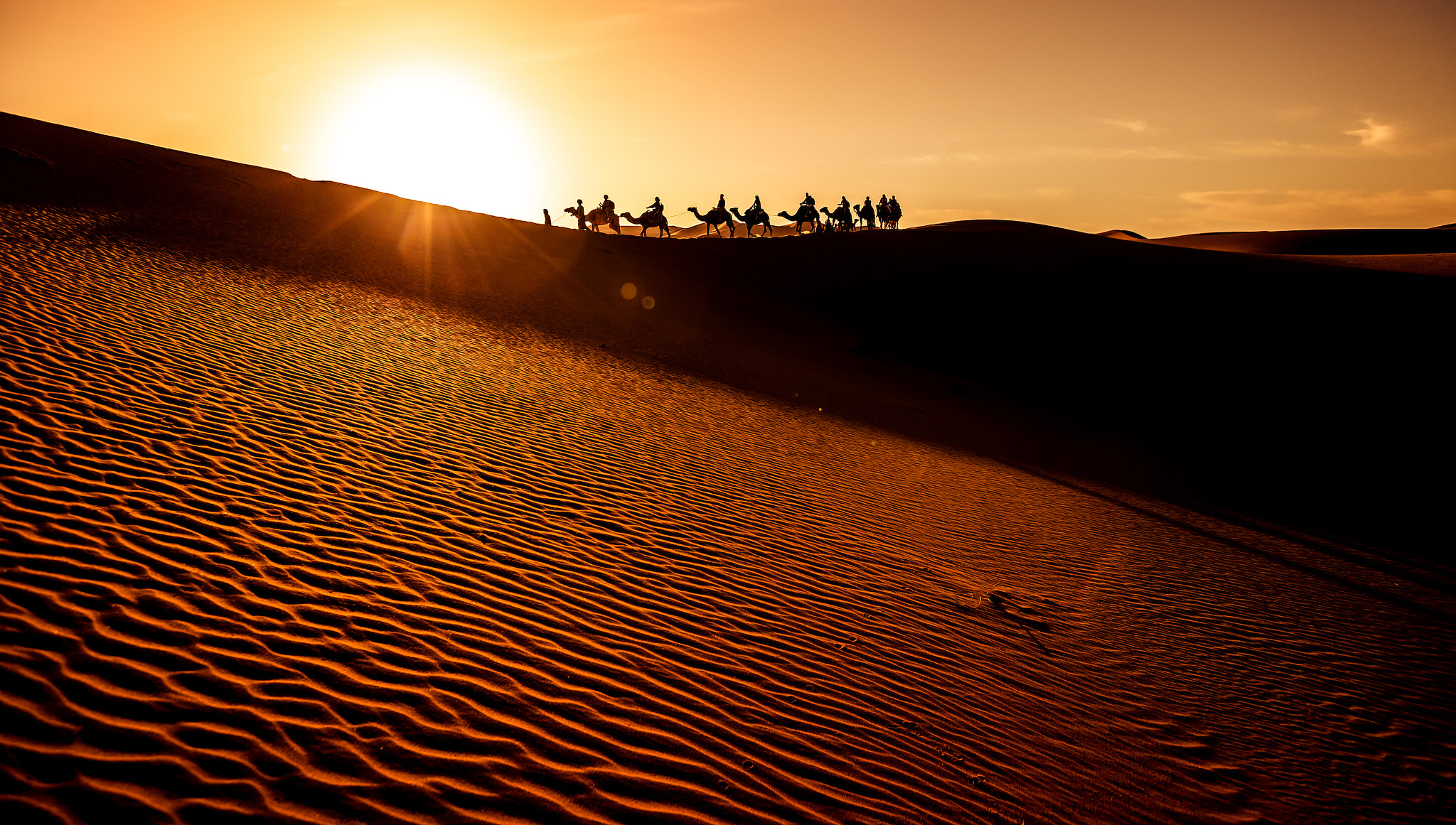 Canon EF 16-35mm F2.8L II USM sample photo. The caravan photography