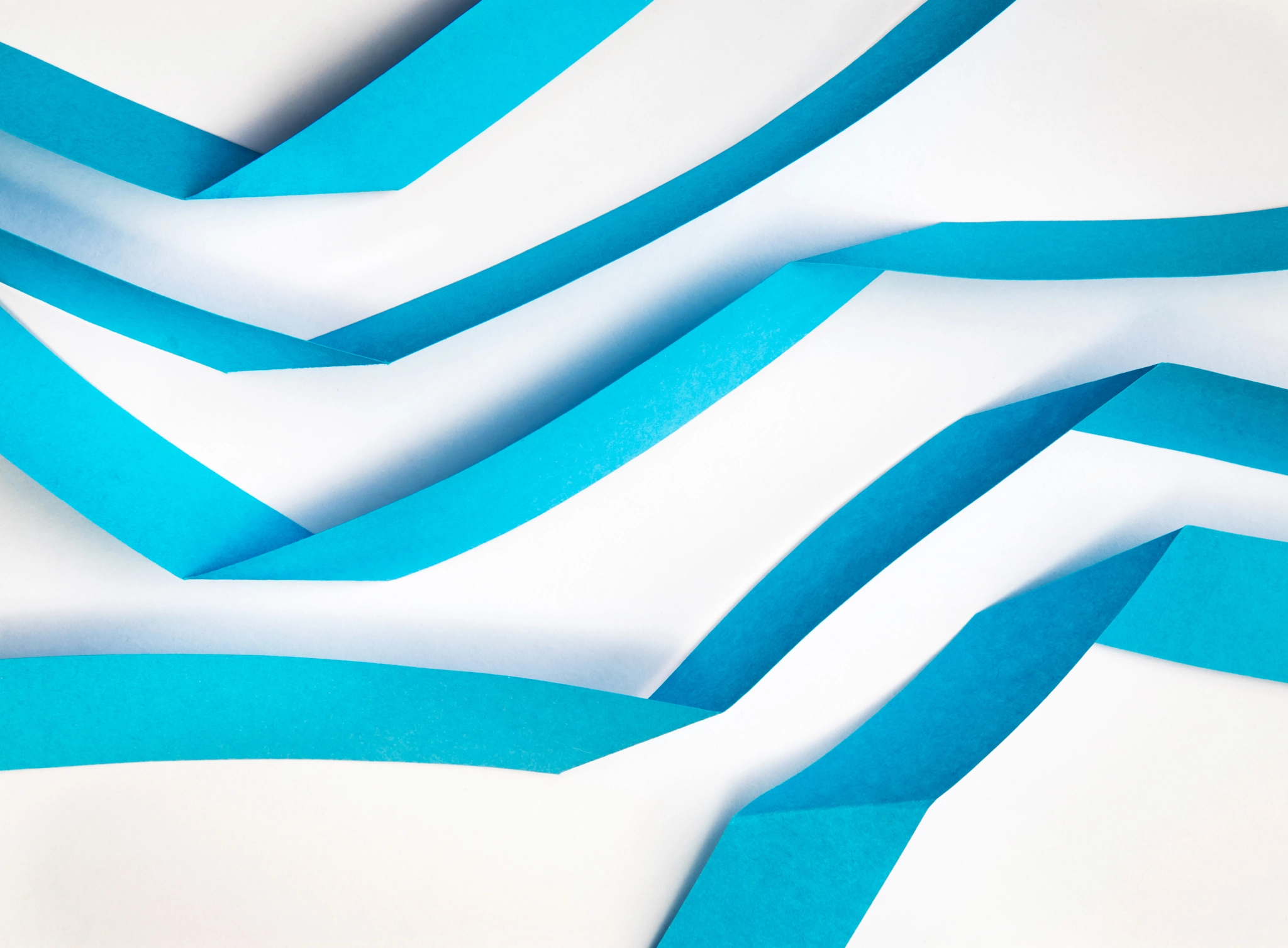 Nikon D5500 sample photo. Blue paper strips photography