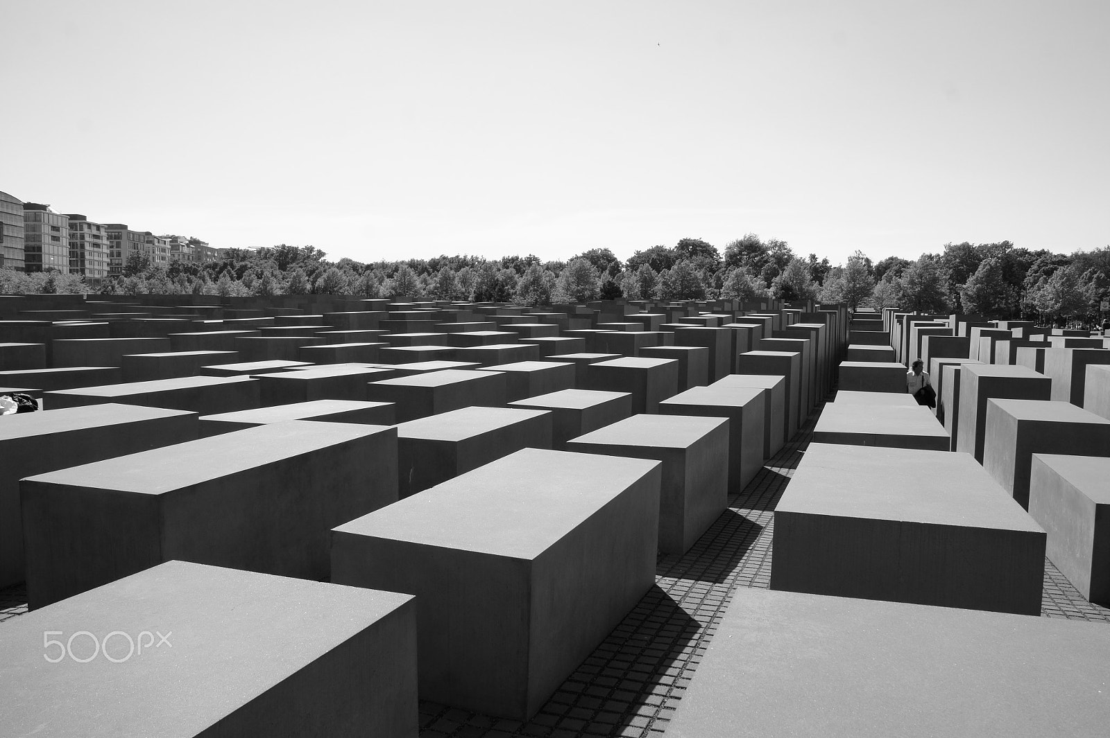 Tamron 18-270mm F3.5-6.3 Di II PZD sample photo. Jewish memorial in berlin photography