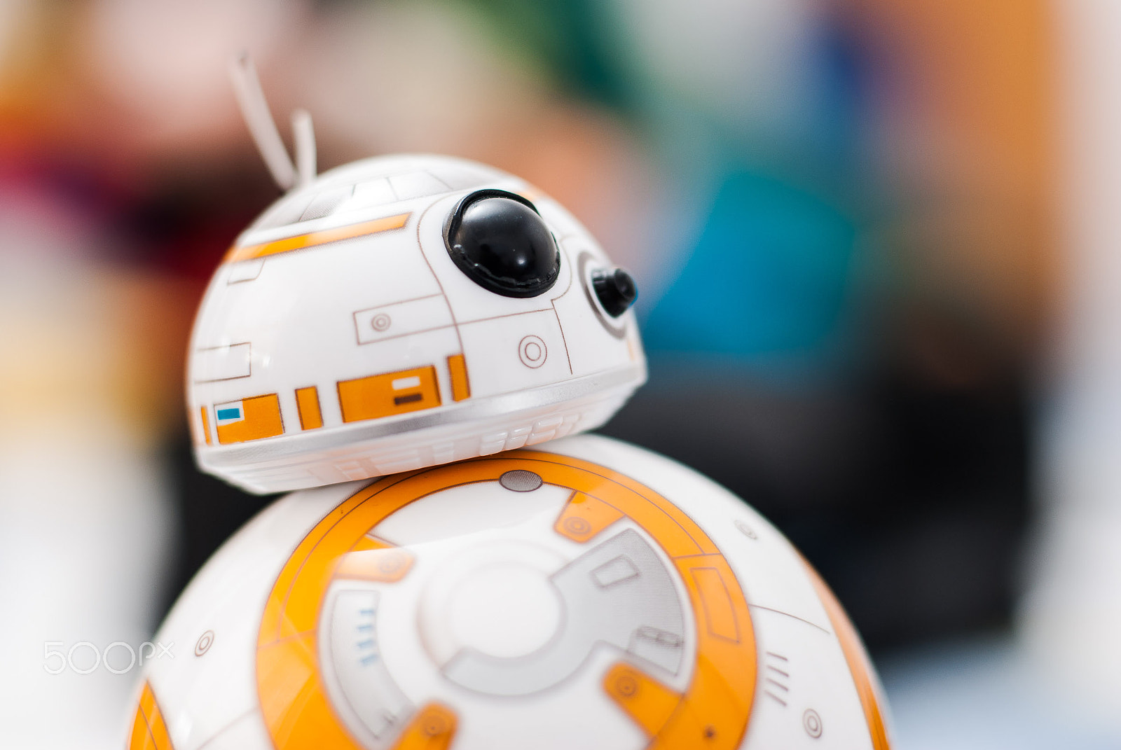 Nikon D40X + Nikon AF-S Nikkor 50mm F1.8G sample photo. Bb-8 app enabled droid from sphero photography