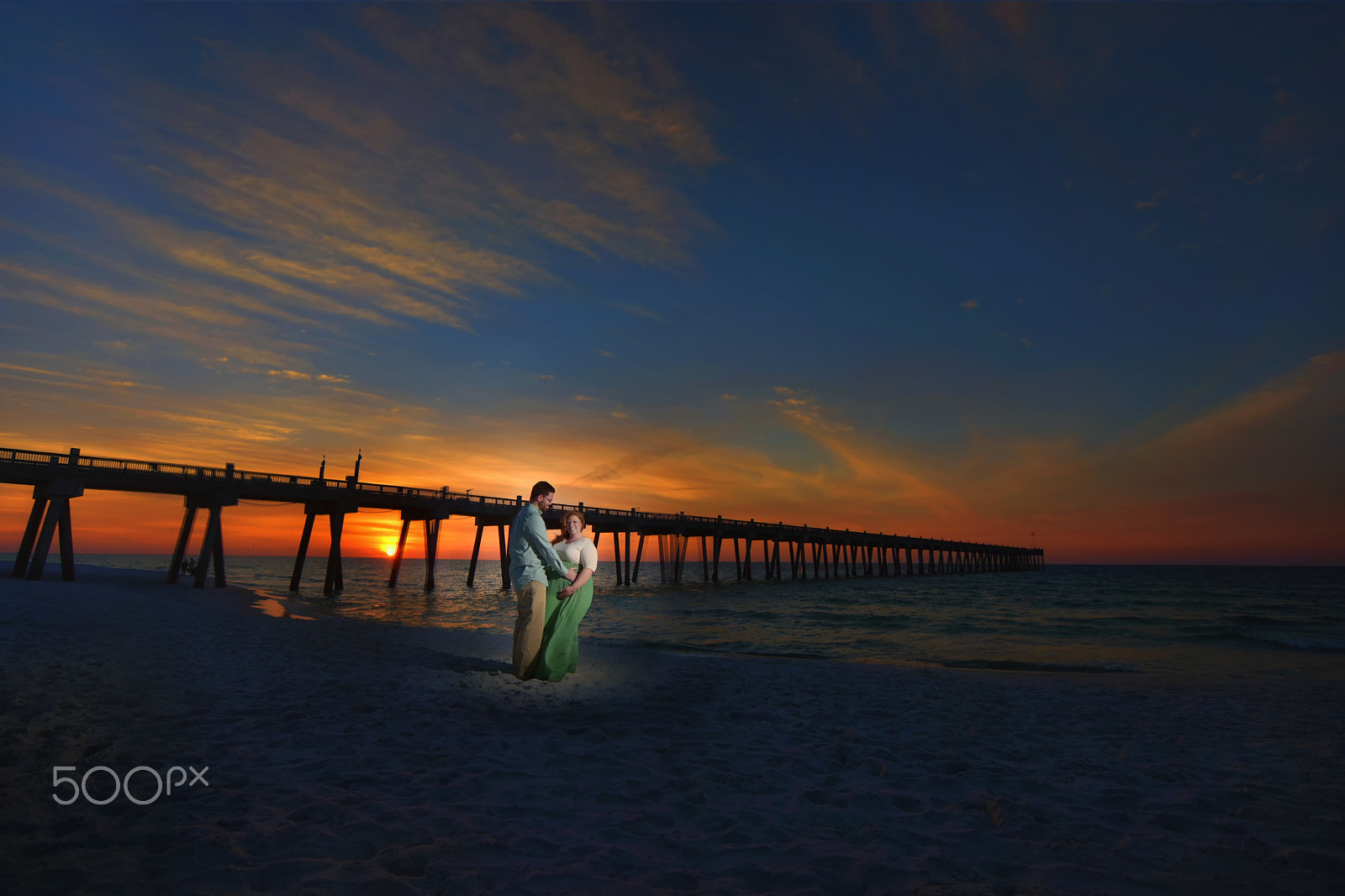 Nikon D7200 + Tokina AT-X 11-20 F2.8 PRO DX (AF 11-20mm f/2.8) sample photo. Pensacola sunrise photography