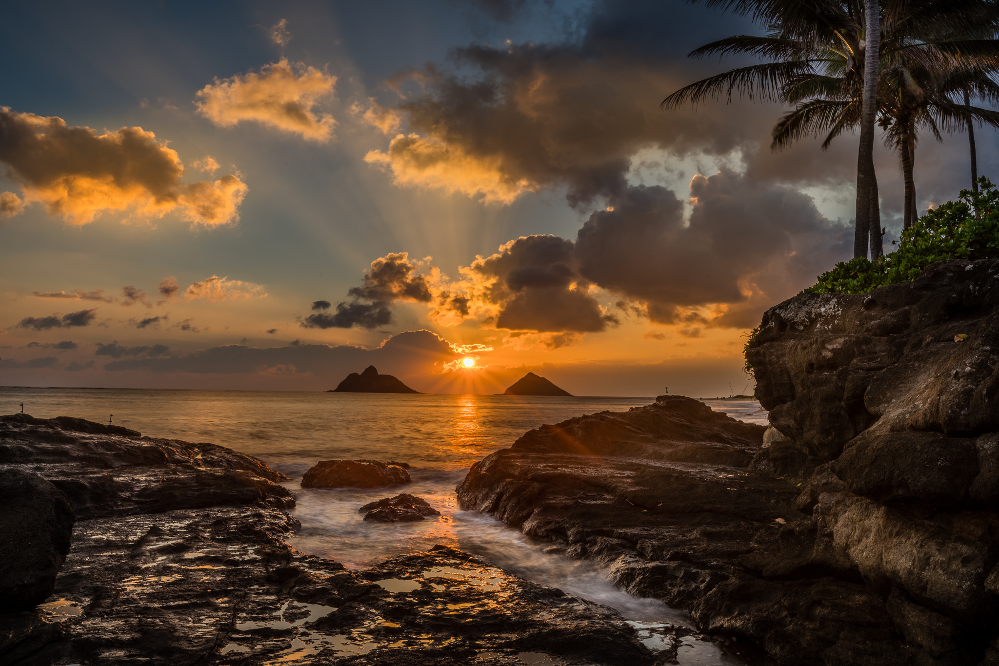 Sony a7R II + Canon EF 16-35mm F2.8L II USM sample photo. Lankai sunrise photography