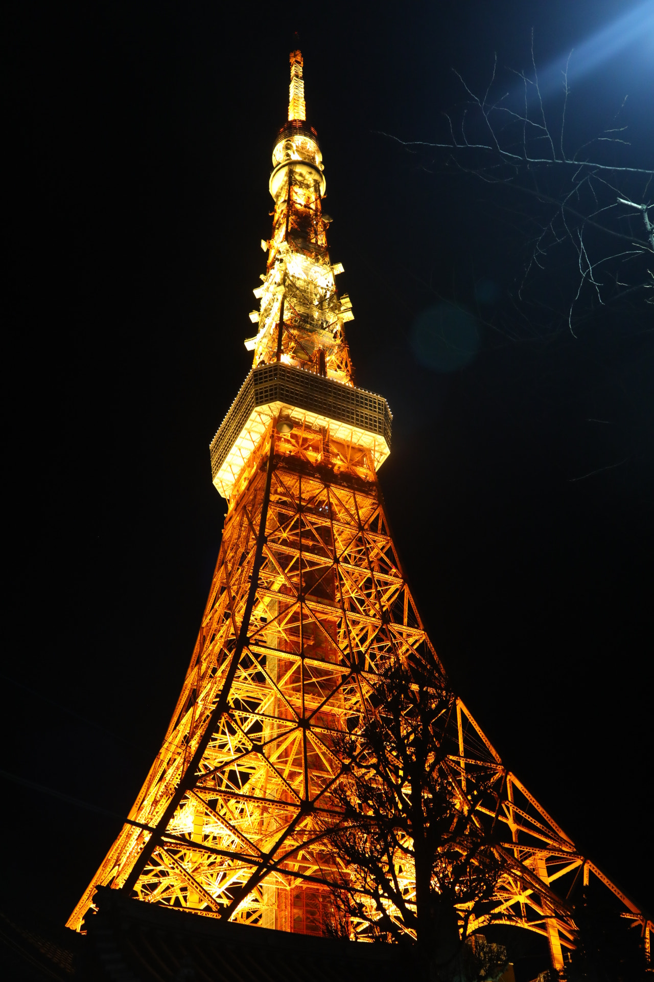 Canon EF 35mm F1.4L USM sample photo. Tokyo tower is located in shiba park, minato, tokyo, japan photography