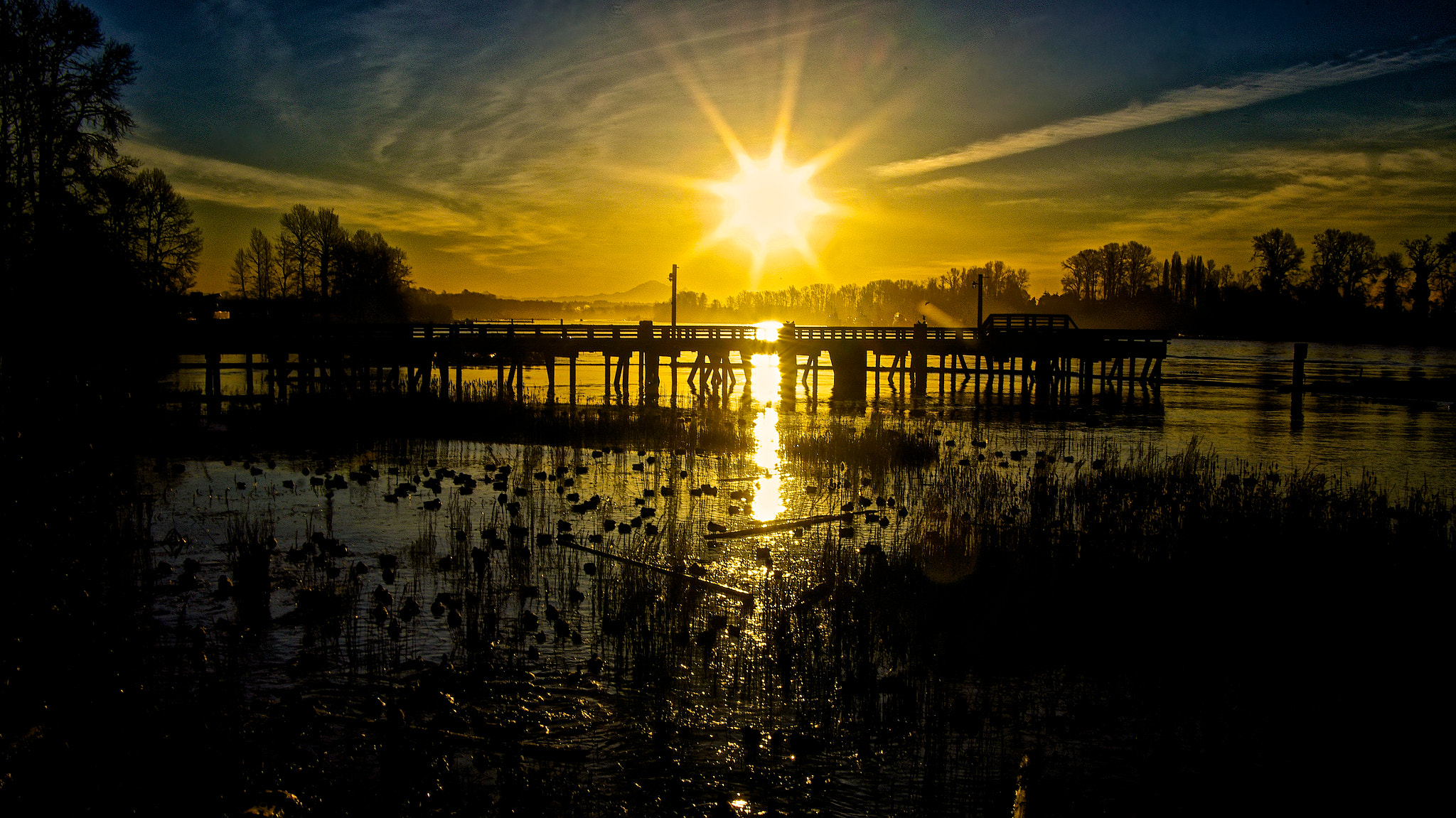 Pentax K-5 + Pentax smc DA 16-45mm F4 ED AL sample photo. Rising over the fraser photography