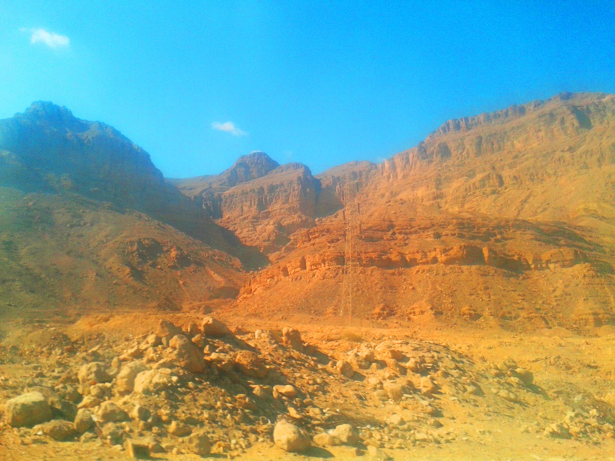 Samsung Galaxy S DUOS sample photo. Red sea mountains photography