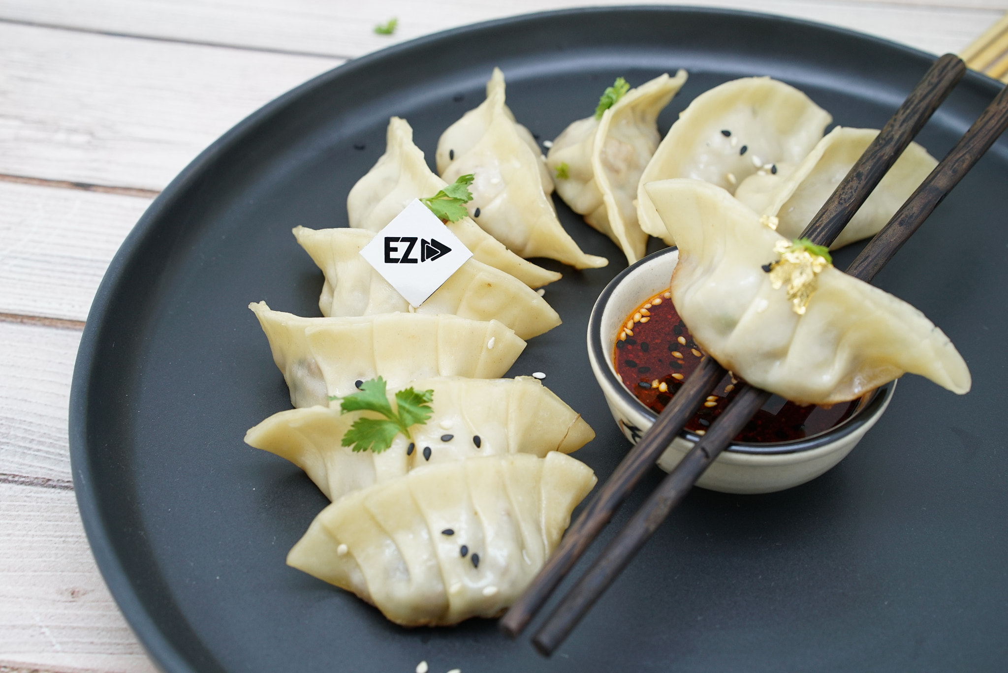 Sony a7S II + Sony Sonnar T* FE 55mm F1.8 ZA sample photo. Homemade chinese dumpling photography