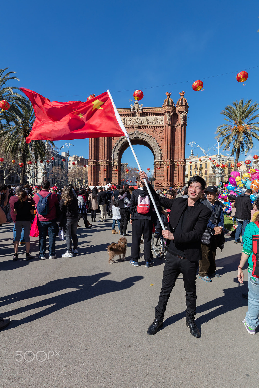 Canon EF 11-24mm F4L USM sample photo. Chinese new year 2016 bacelona spain photography