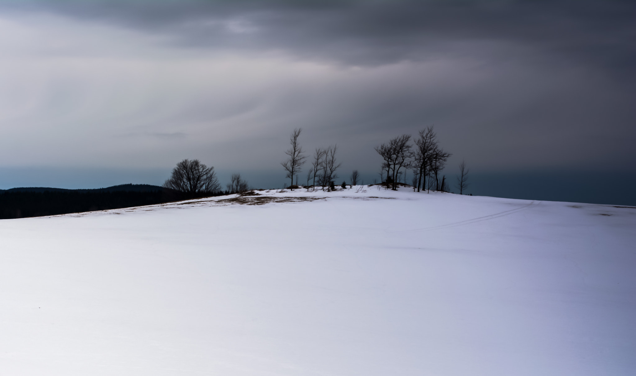 Nikon D5200 + Nikon AF-S Nikkor 50mm F1.4G sample photo. Silent winter photography