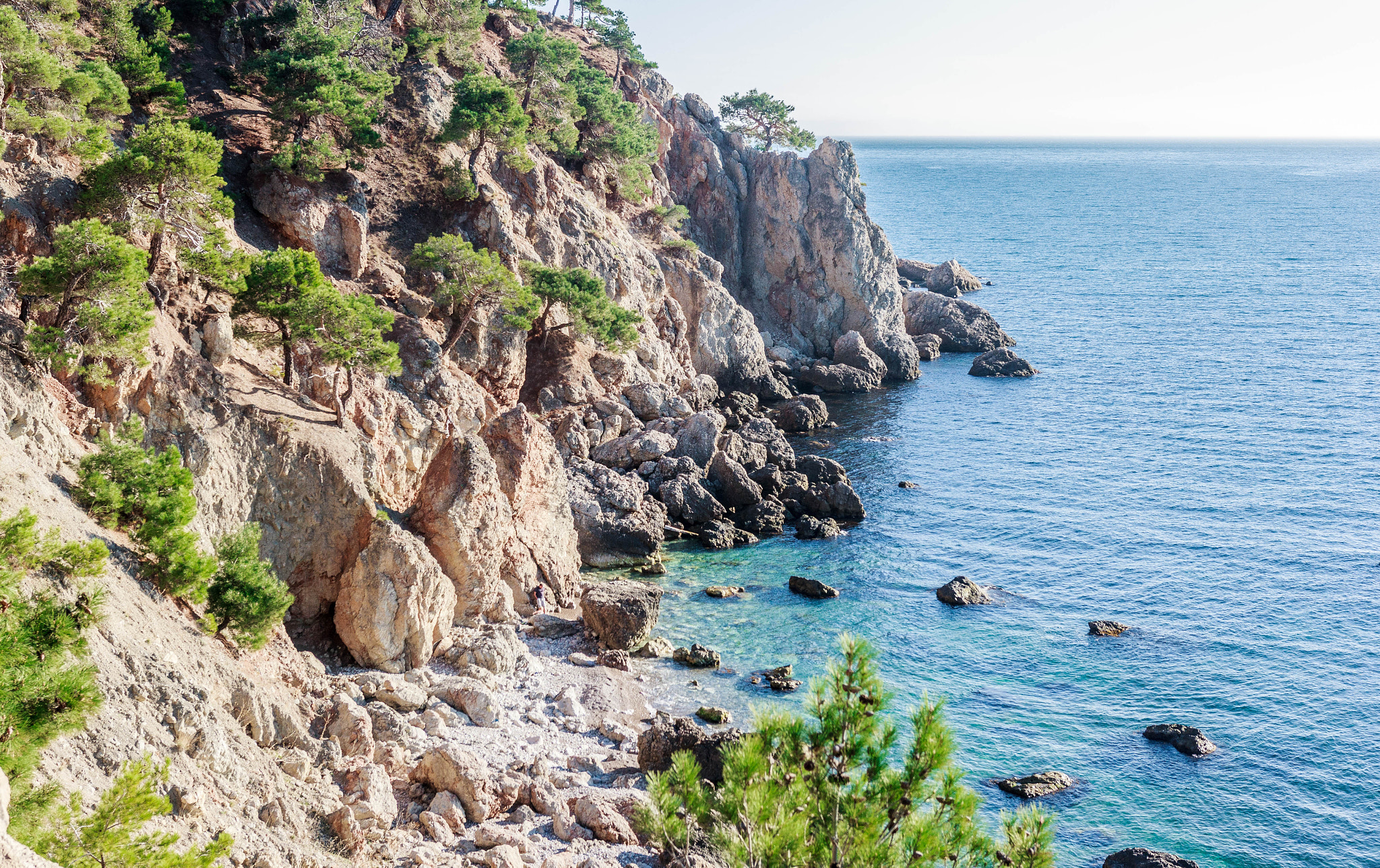 Canon EOS 60D + Sigma 18-35mm f/1.8 DC HSM sample photo. Black sea coast, balaklava, crimea photography