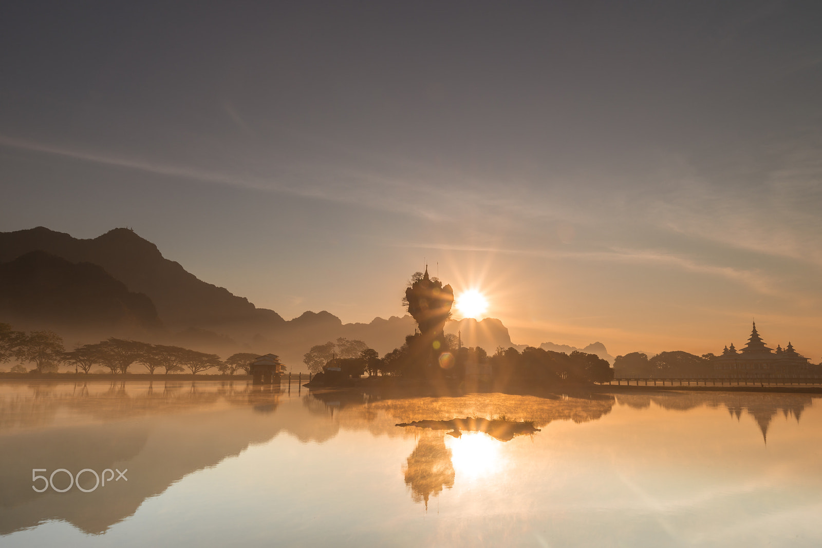 Nikon AF-S Nikkor 18-35mm F3.5-4.5G ED sample photo. Kyauk ka lat pagoda , hpa an , myanmar photography