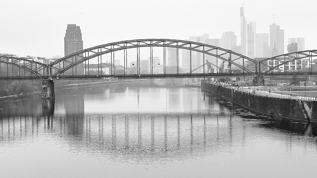 Sigma DP1s sample photo. Frankfurt  -  deutschherrenbrücke photography