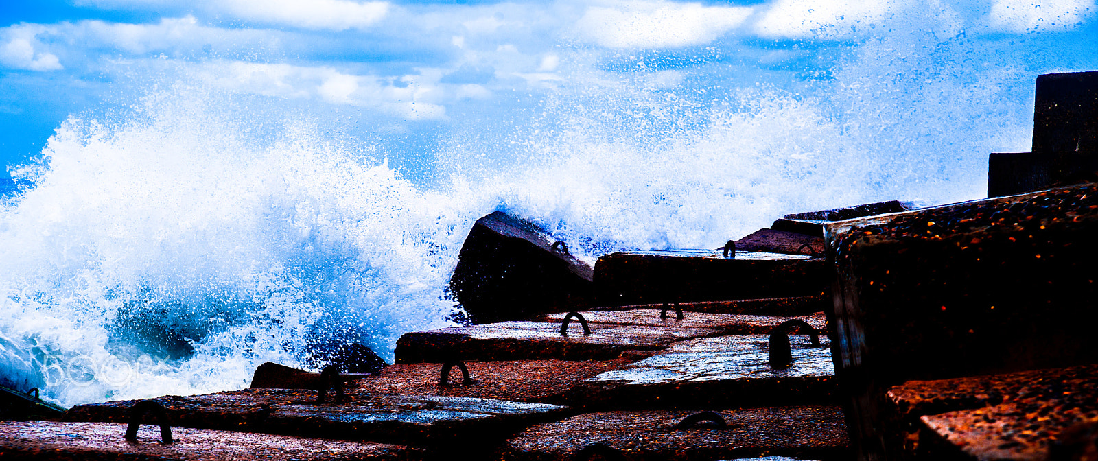 Nikon D610 sample photo. Sea waves photography