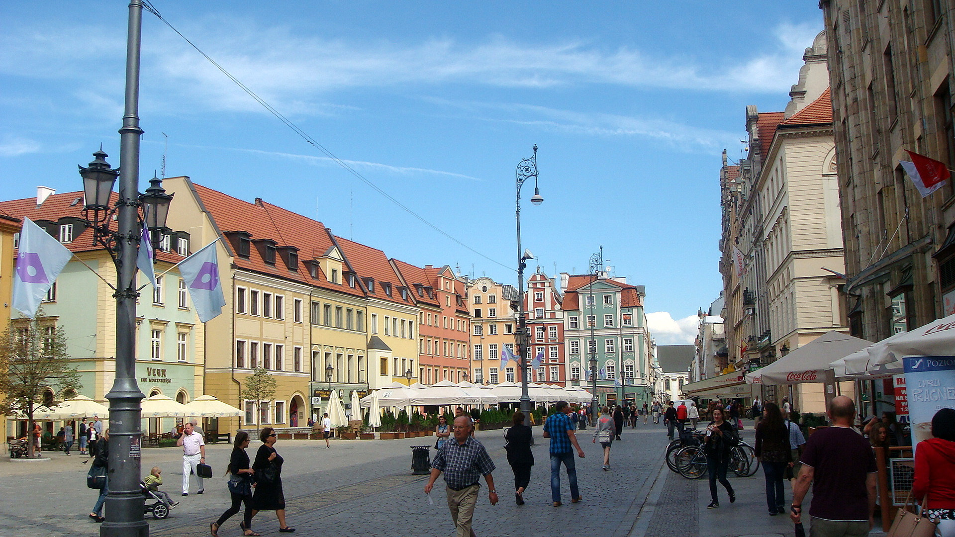 Sony DSC-T200 sample photo. Wrocławski rynek photography