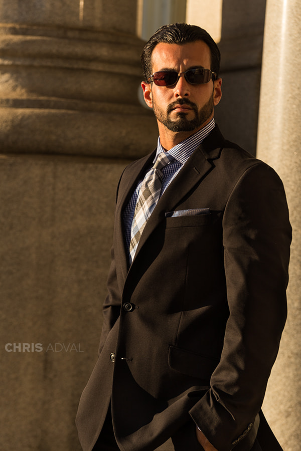 Tamron SP AF 70-200mm F2.8 Di LD (IF) MACRO sample photo. Michael - the suit photography