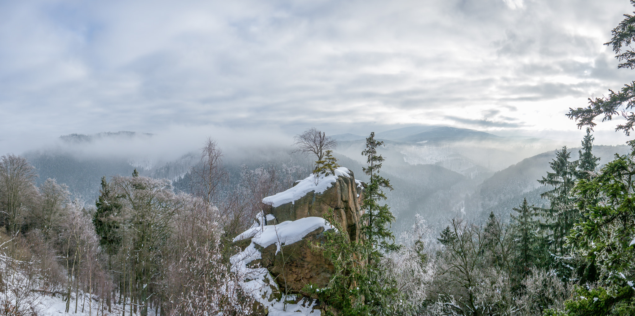 Panasonic Lumix DMC-G3 sample photo. Rabenklippe panorama #2 photography