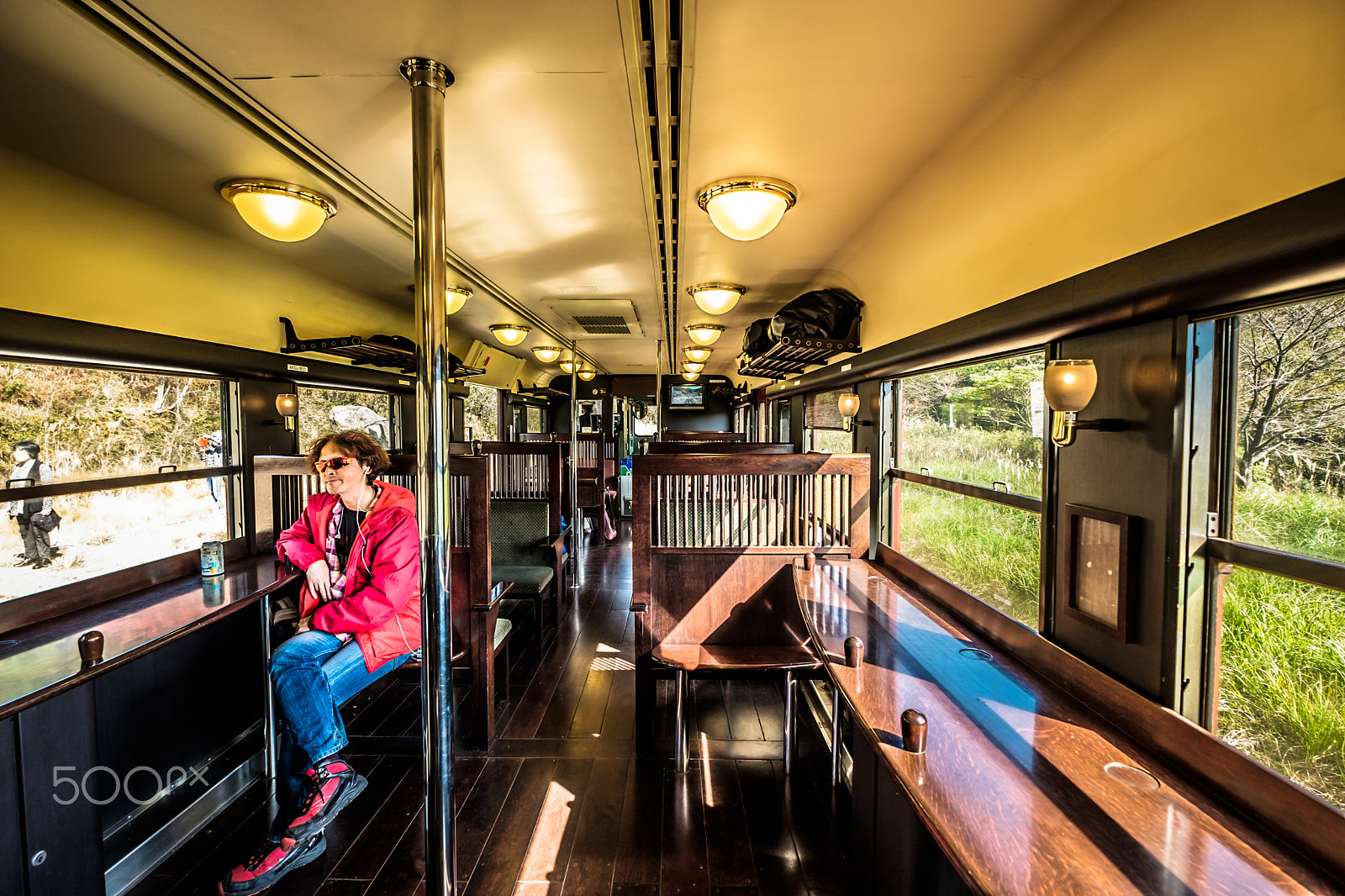 Fujifilm X-T10 + Fujifilm XF 10-24mm F4 R OIS sample photo. In the tourist train photography