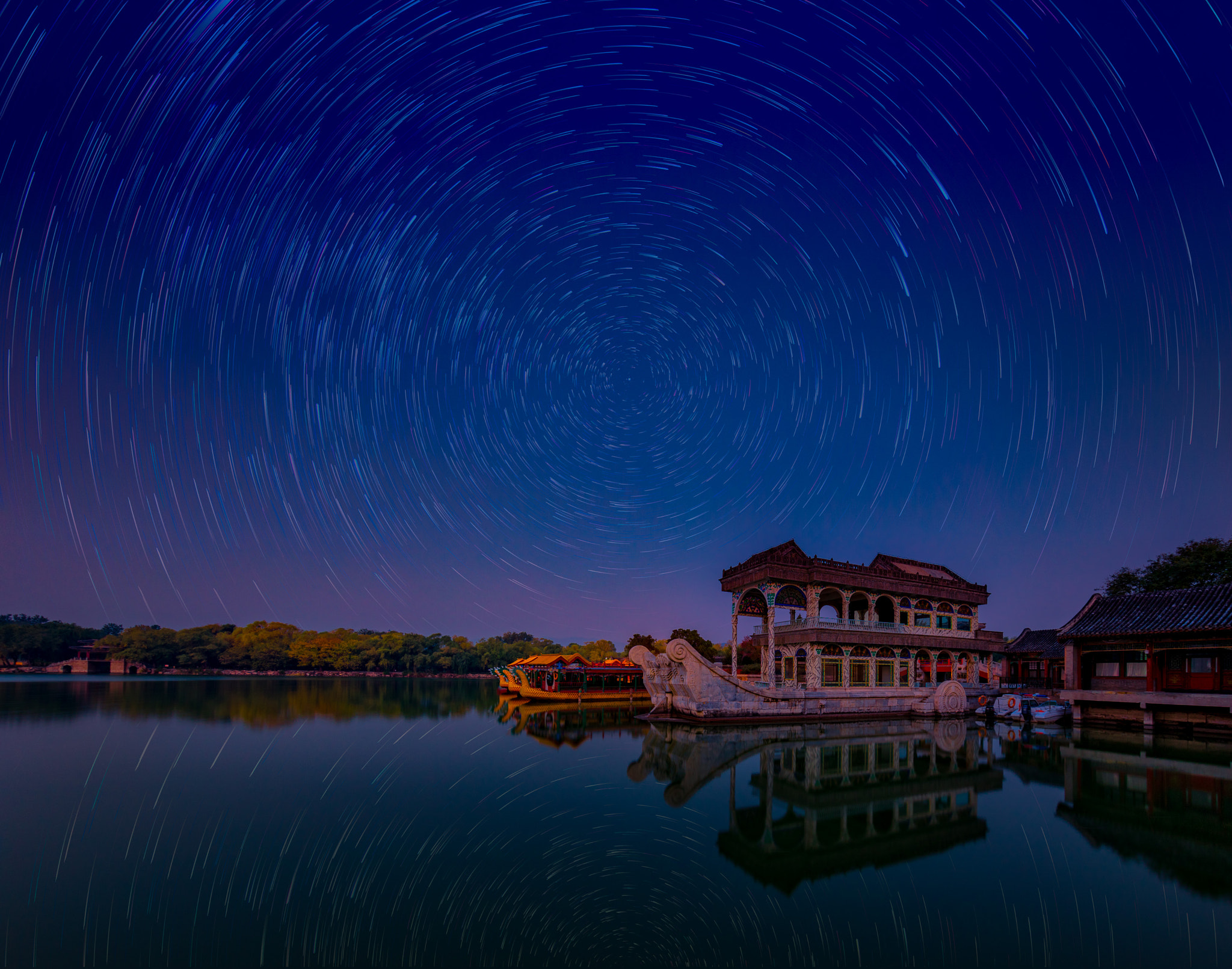 Canon EF 11-24mm F4L USM sample photo. 颐和园星轨_1 photography