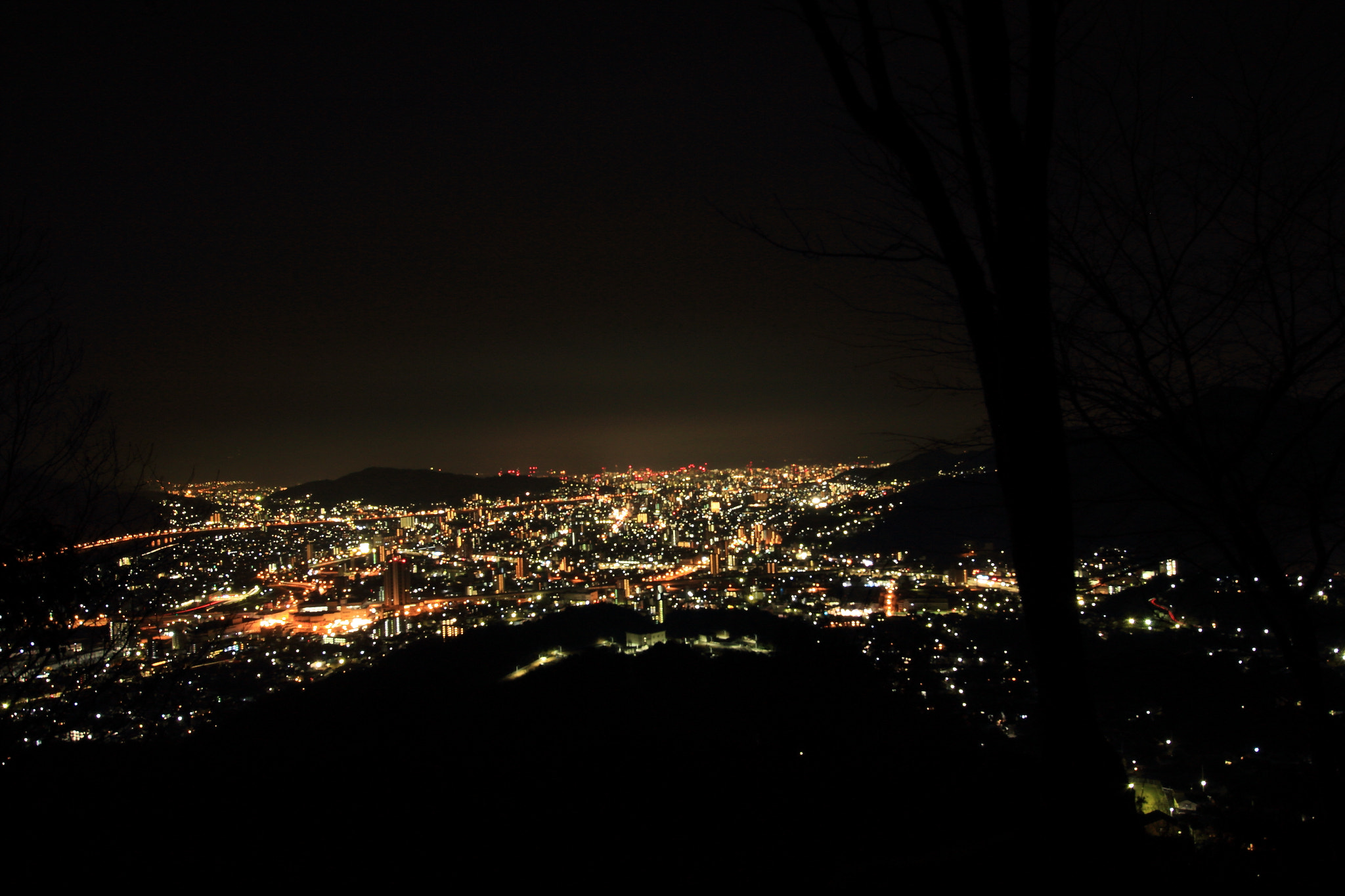 Canon EOS 100D (EOS Rebel SL1 / EOS Kiss X7) sample photo. 夜景 photography