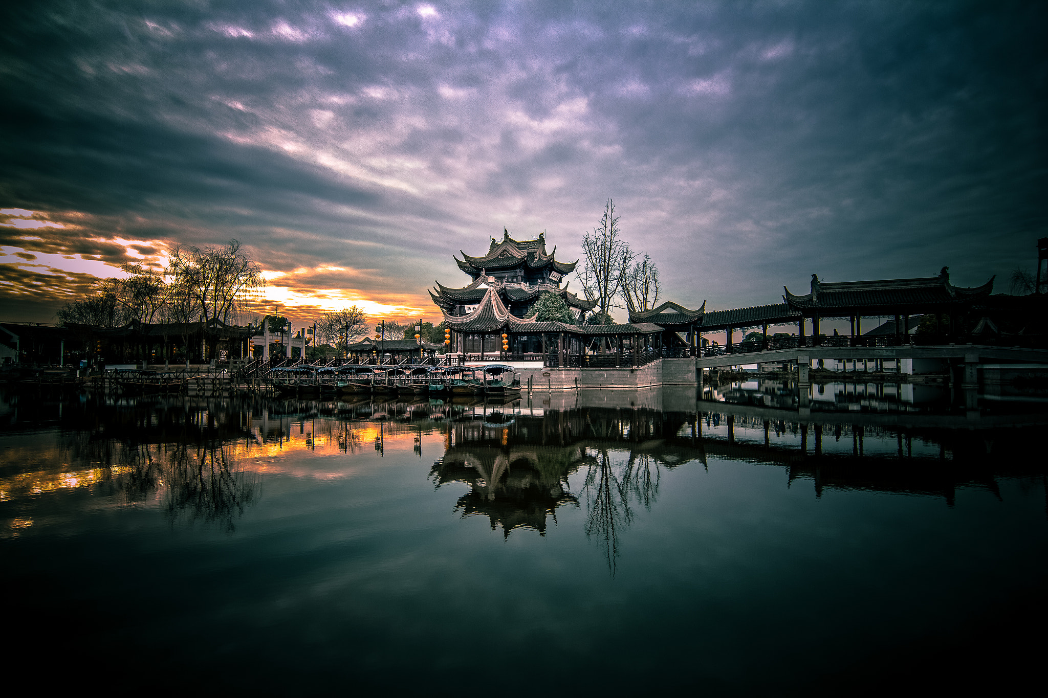 Tokina AT-X 12-28mm F4 Pro DX sample photo. Luzhi town photography