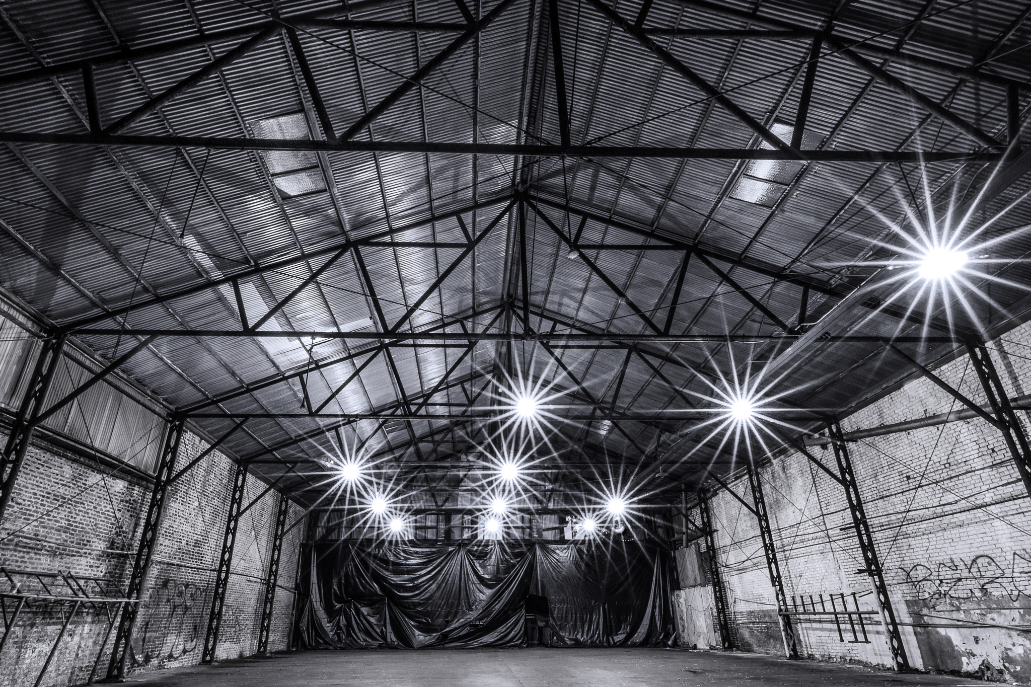 Nikon D500 sample photo. "warehouse renovation" photography