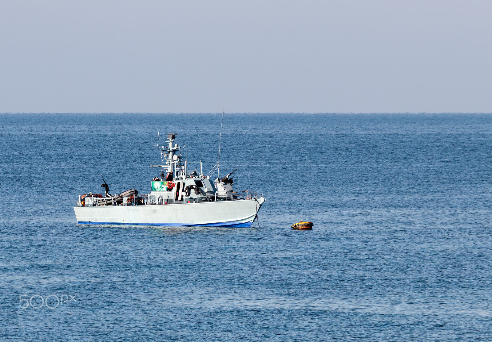 Canon EOS 80D + Sigma 50-200mm F4-5.6 DC OS HSM sample photo. All-weather patrol boat patrol sea space of the country photography