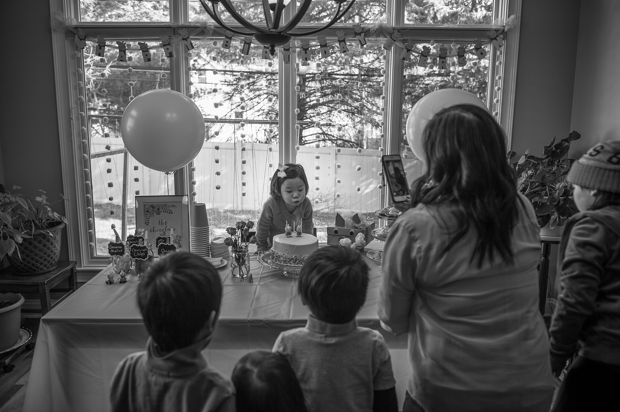 Nikon Df sample photo. Birthday girl photography