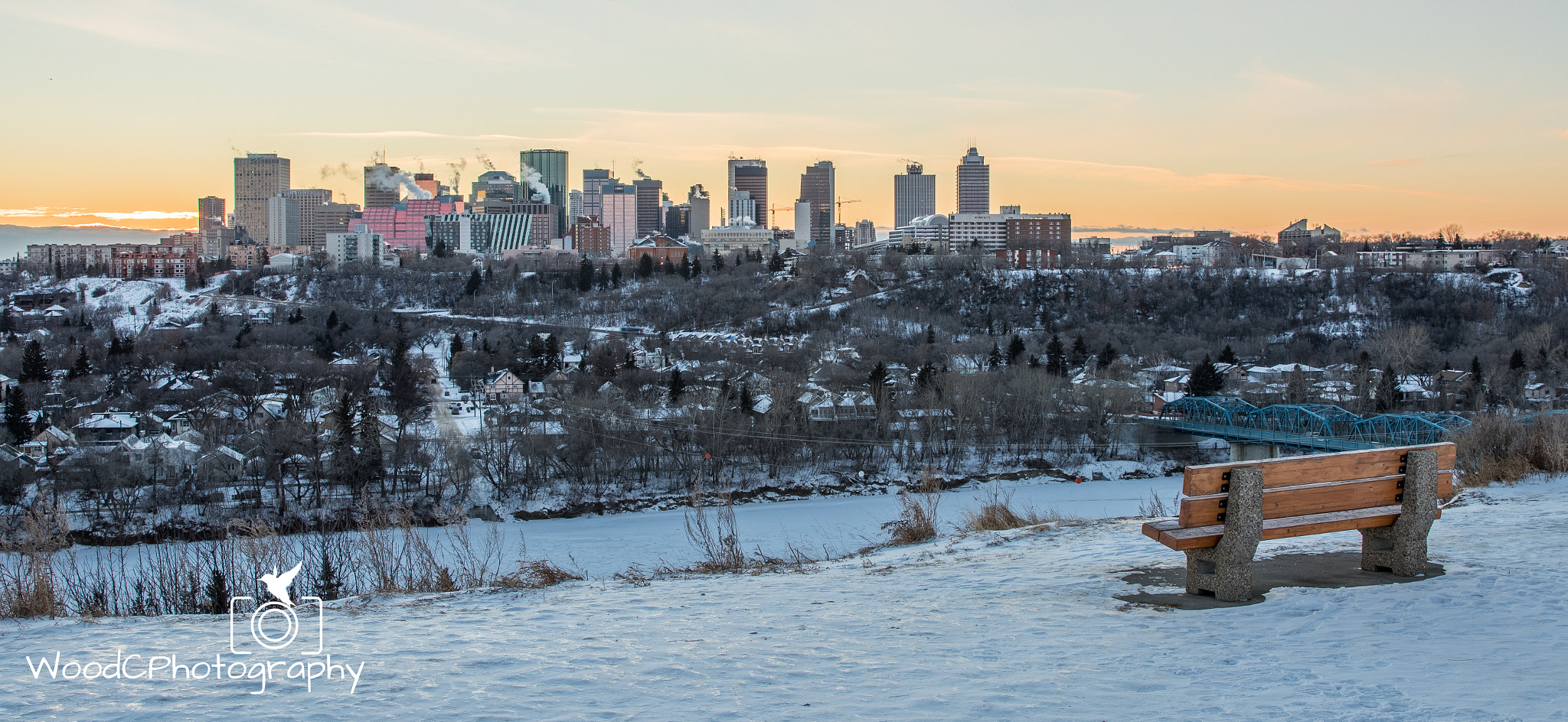 Canon EF 24-70mm F2.8L II USM sample photo. Edmonton downtown sunset photography