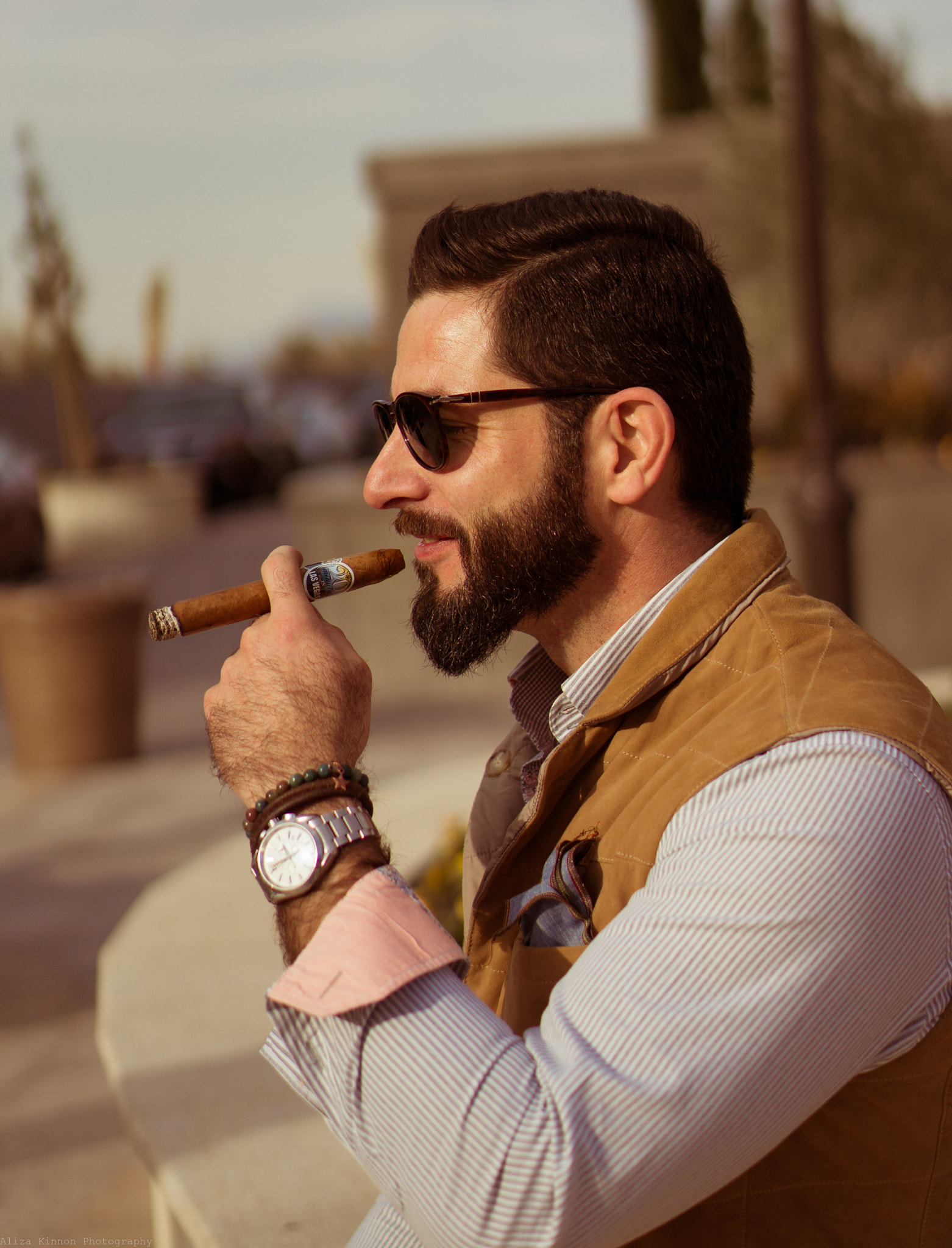 Sony Alpha NEX-6 + E 50mm F1.8 OSS sample photo. Cigar aficionado photography