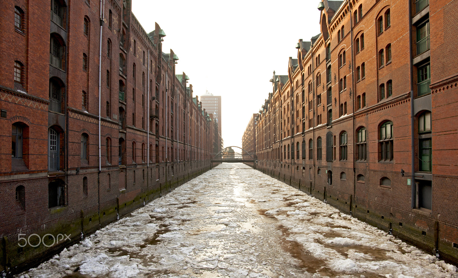Sony Alpha DSLR-A900 sample photo. Old warehouses in hamburg photography