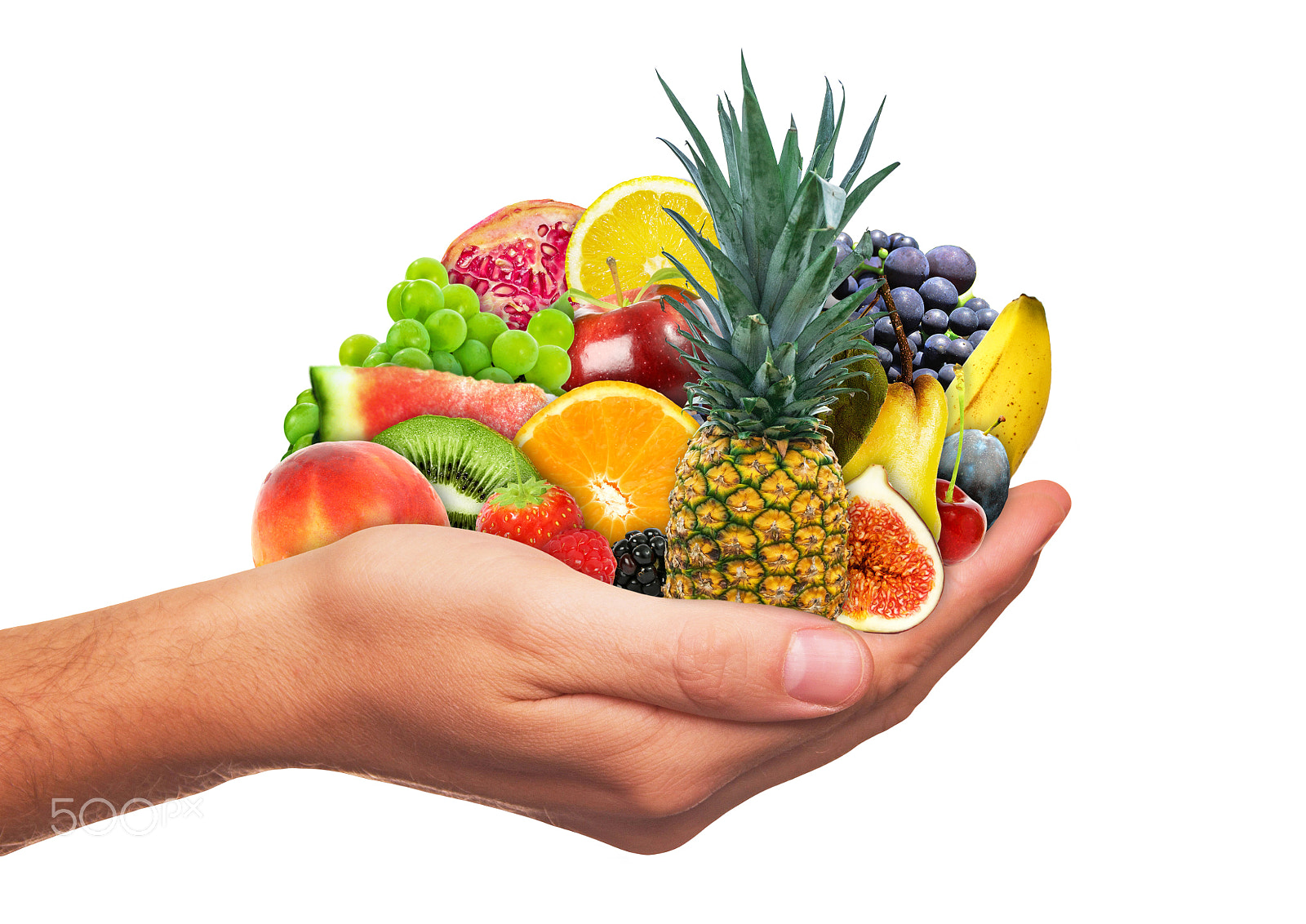 Sony SLT-A77 + Sony DT 50mm F1.8 SAM sample photo. Fresh fruits in the hand photography