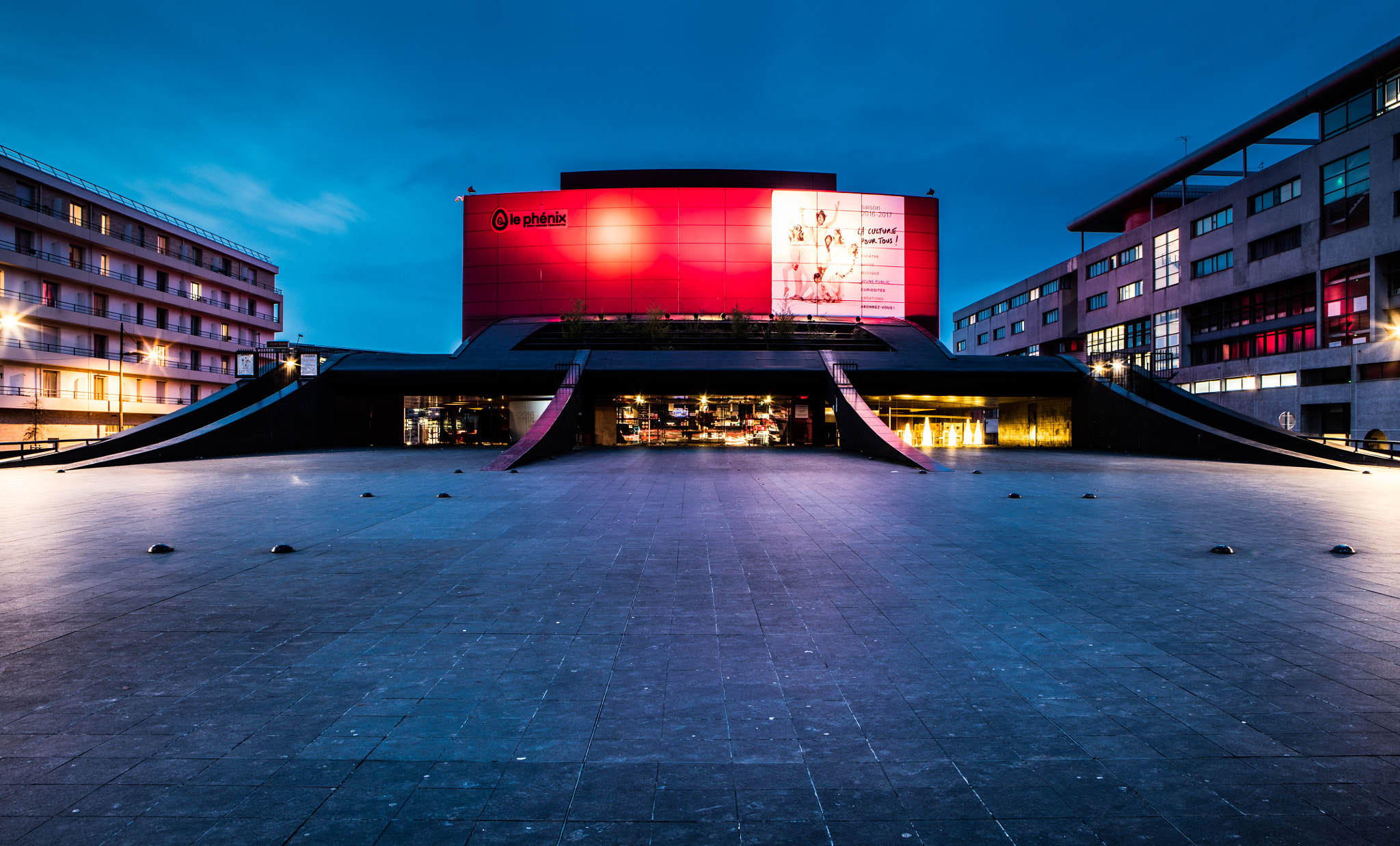 Canon EOS 5DS sample photo. Valenciennes theatre photography