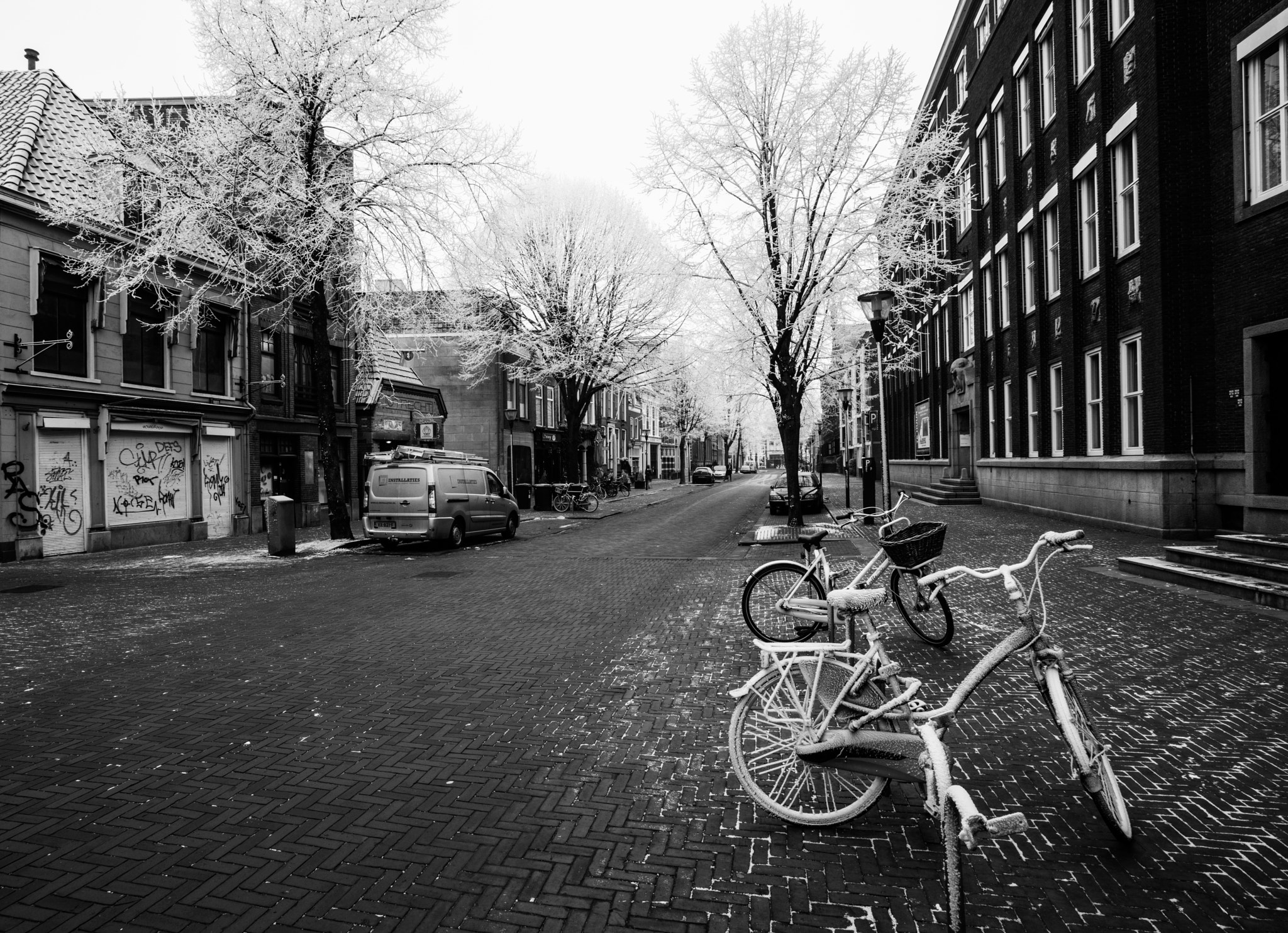 Canon EF 16-35mm F2.8L II USM sample photo. Leeuwarden in winter photography