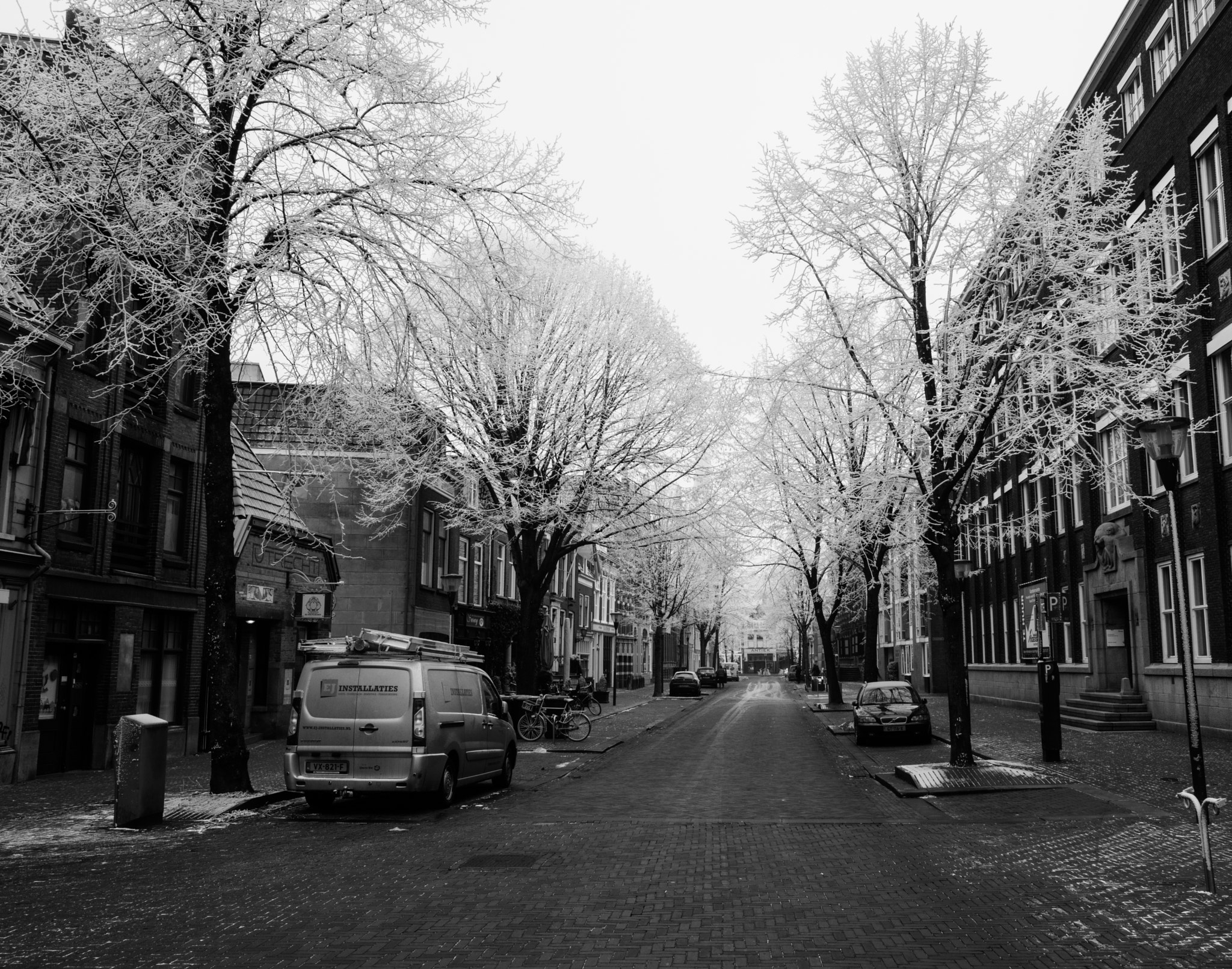 Canon EF 16-35mm F2.8L II USM sample photo. Leeuwarden in winter photography