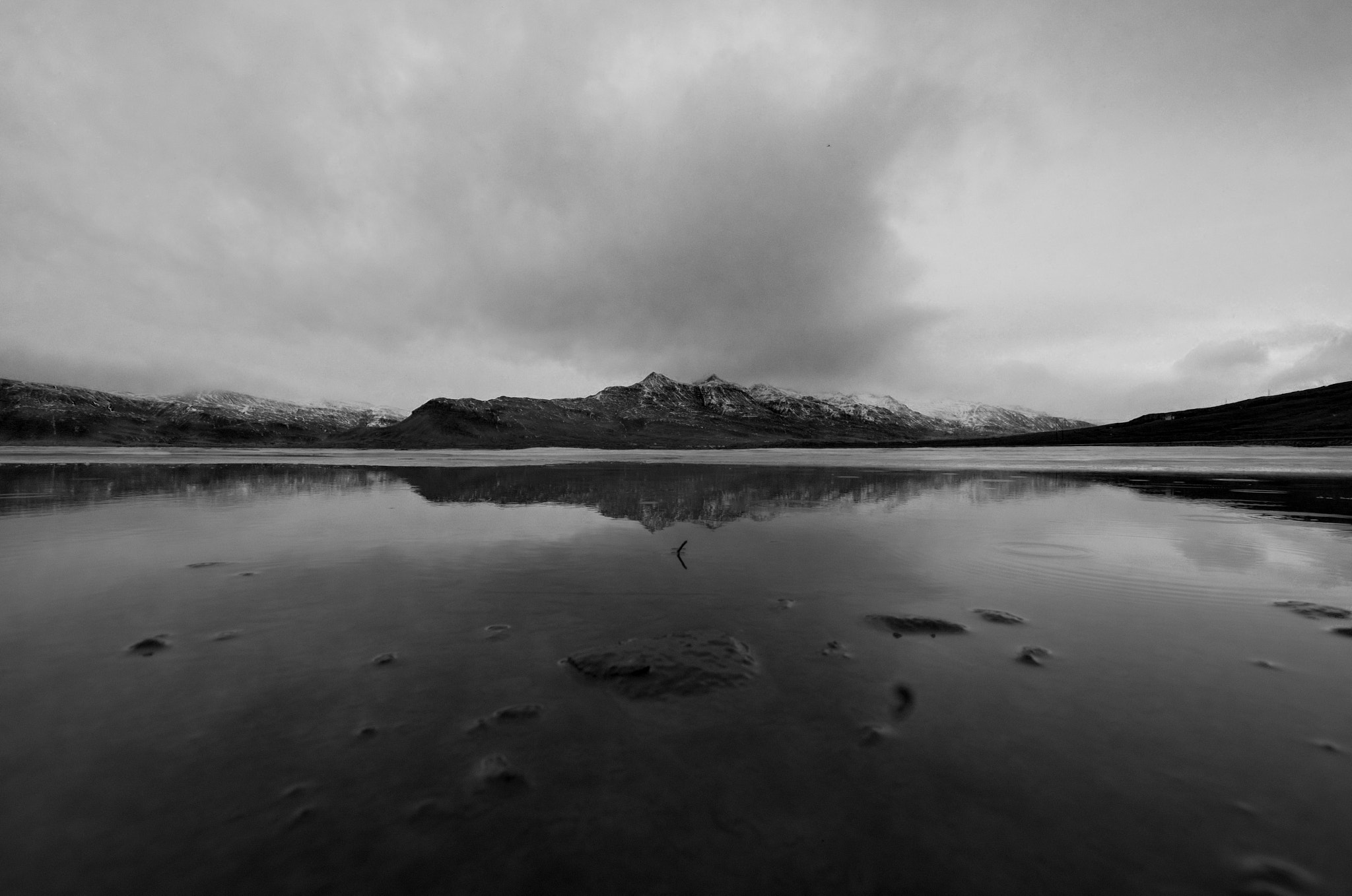 Nikon D5100 + Sigma 10-20mm F3.5 EX DC HSM sample photo. Mountains reflection photography