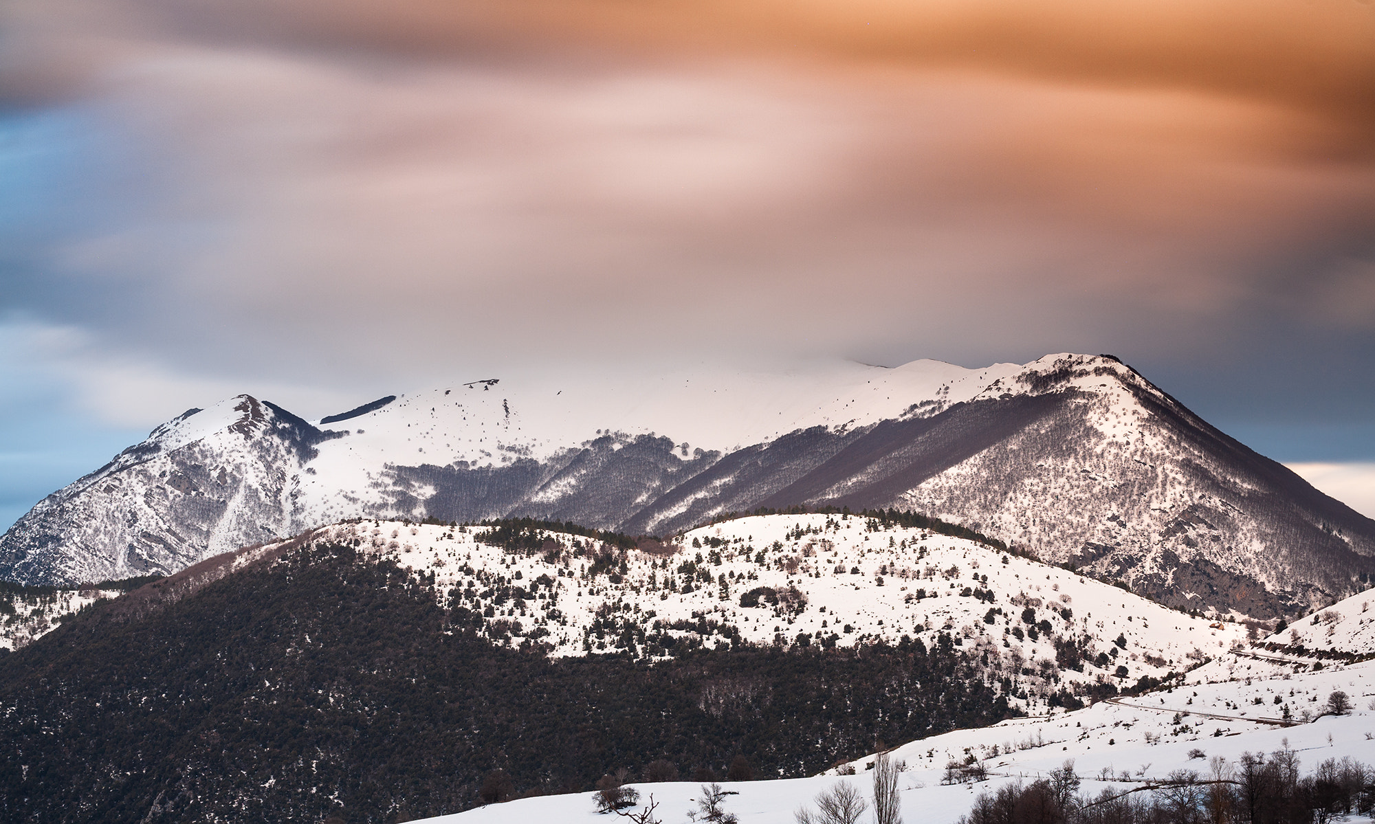 Canon EOS 5D sample photo. Montagne del morrone photography