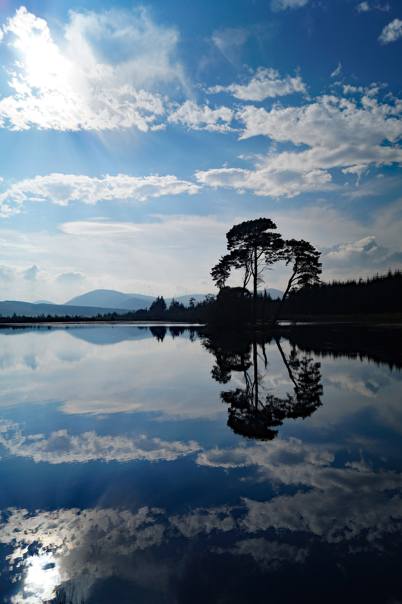 Sony DT 18-55mm F3.5-5.6 SAM II sample photo. Loch dubh, ardross, ross-shire, scottish highlands photography