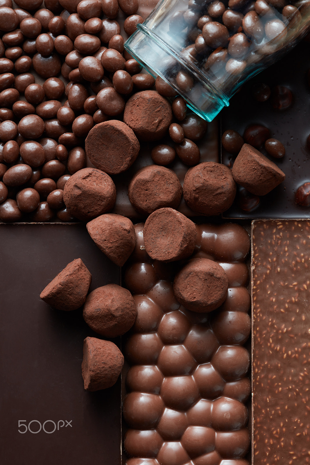 Canon EF 100mm F2.8 Macro USM sample photo. Background of chocolate and sweets photography
