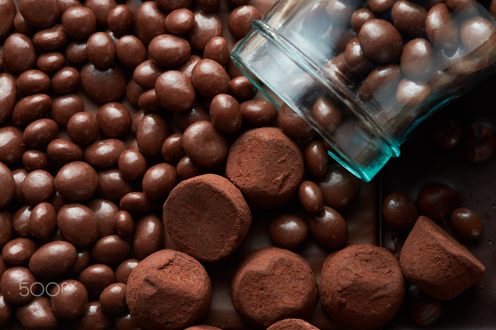 Canon EF 100mm F2.8 Macro USM sample photo. Assorted chocolate truffles photography