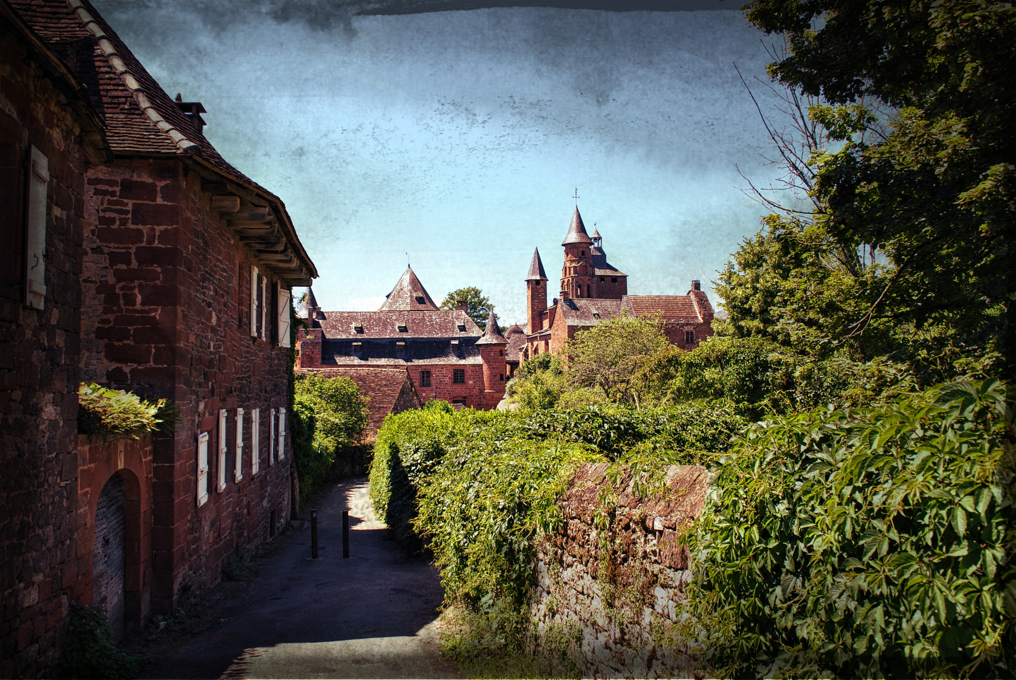 Nikon D3000 sample photo. Collonges la rouge photography