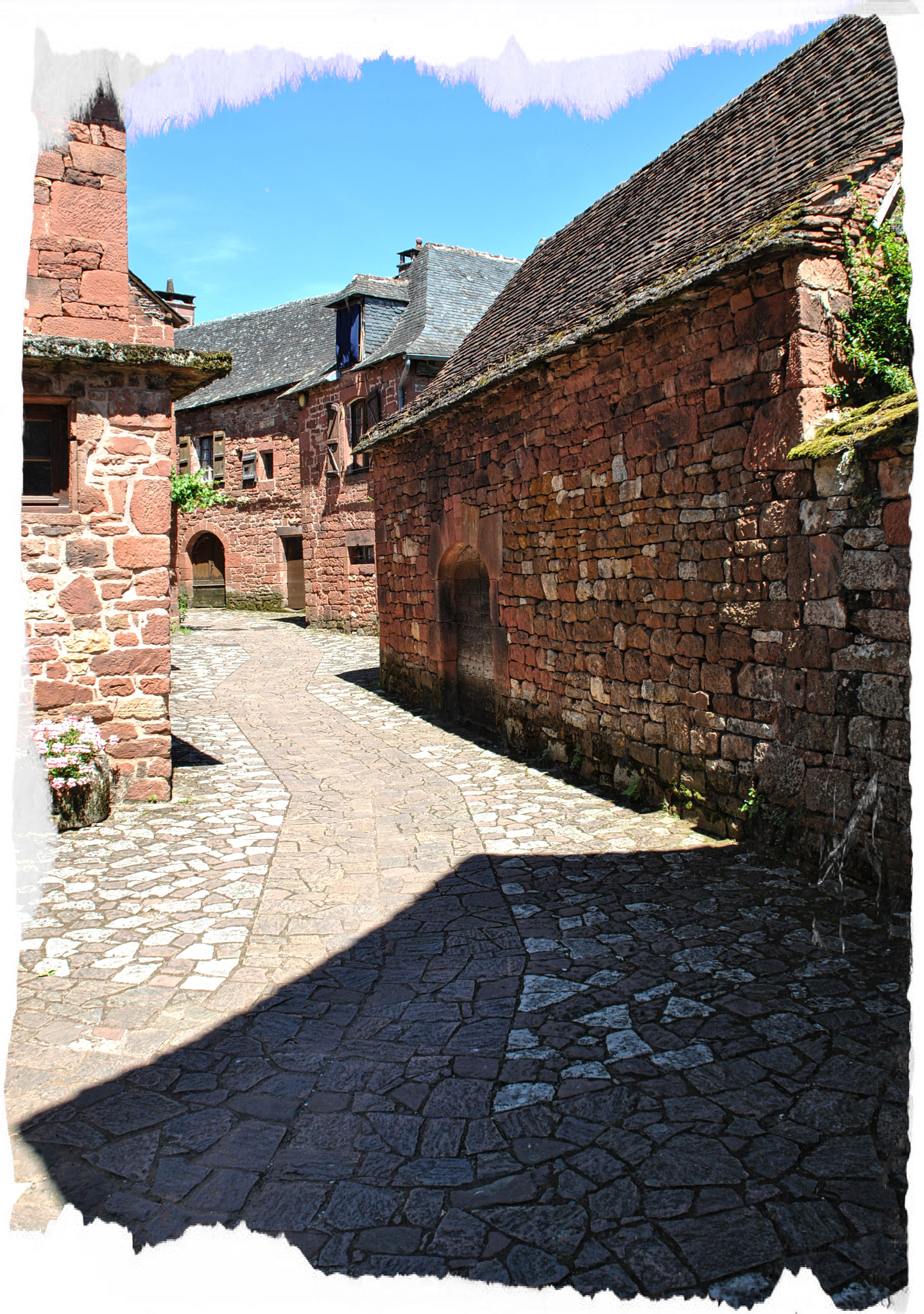 Nikon D3000 sample photo. Collonges la rouge photography