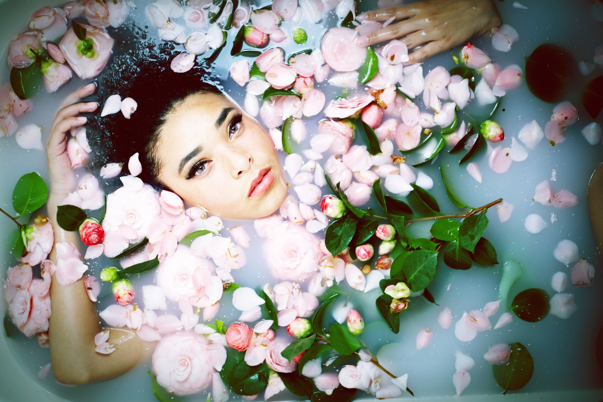 Canon EF 50mm F1.8 II sample photo. Petal pose photography