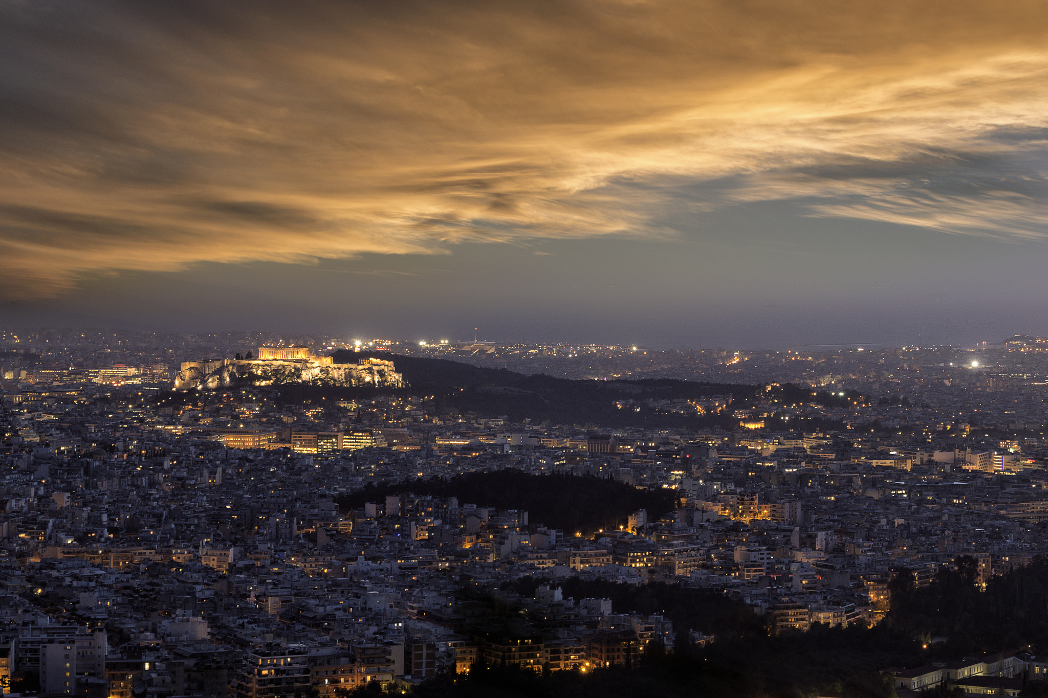 Canon EF 28-105mm f/3.5-4.5 USM sample photo. The acropolis hill photography