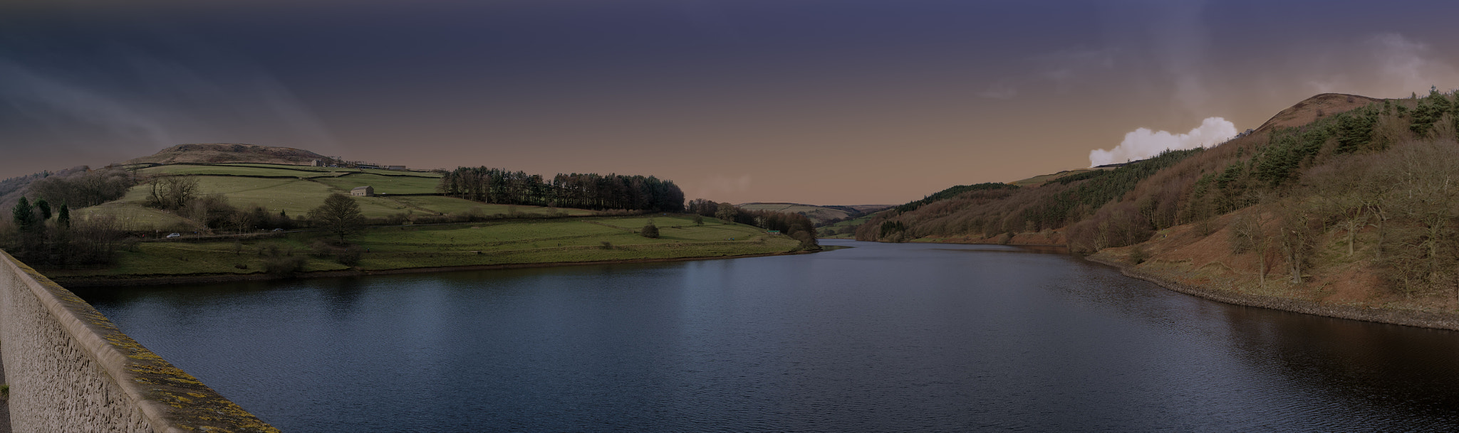 Sony a6000 + Canon EF 17-40mm F4L USM sample photo. Ladybower reservoir photography