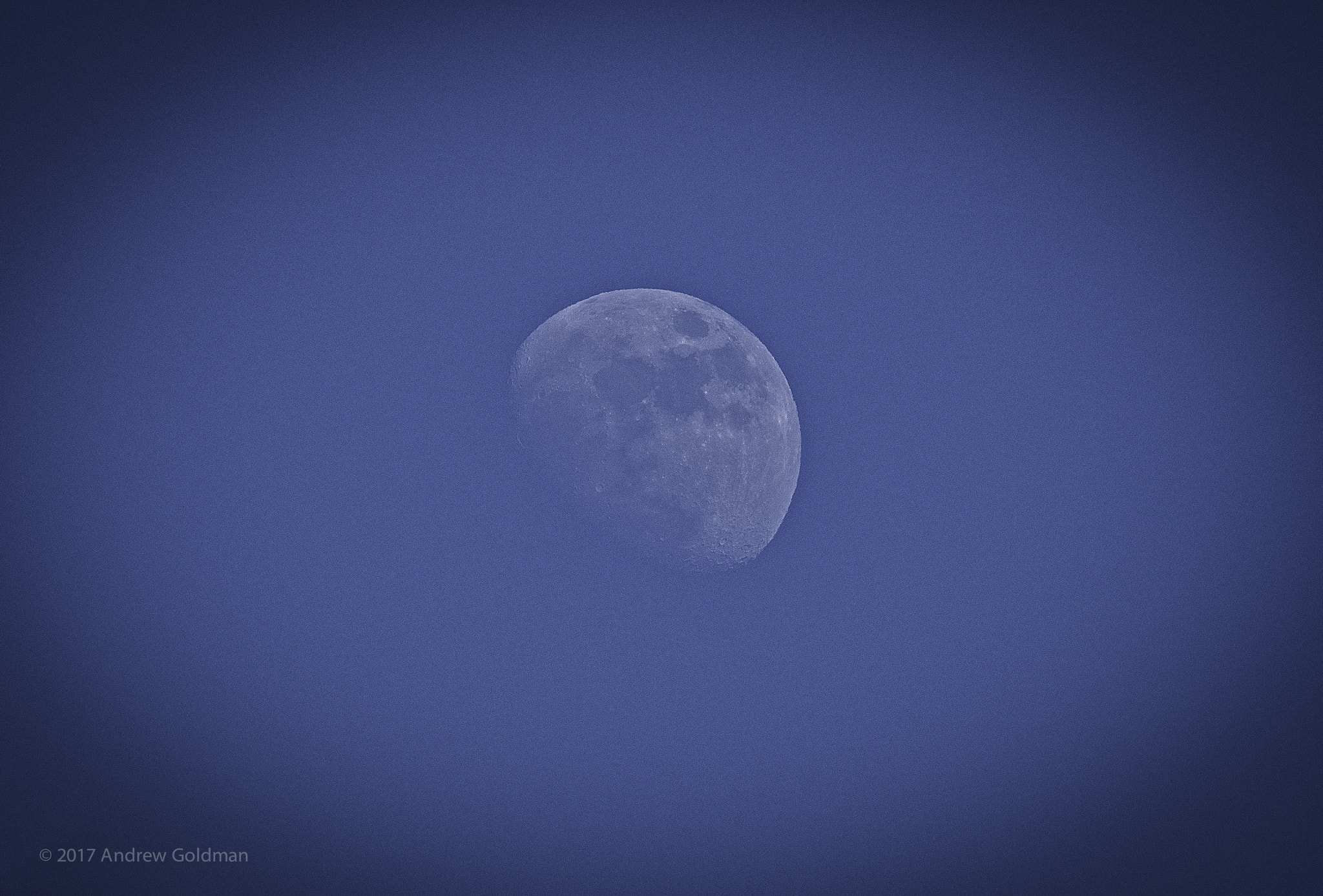 Nikon D500 + Sigma 50mm F2.8 EX DG Macro sample photo. Moon by day photography