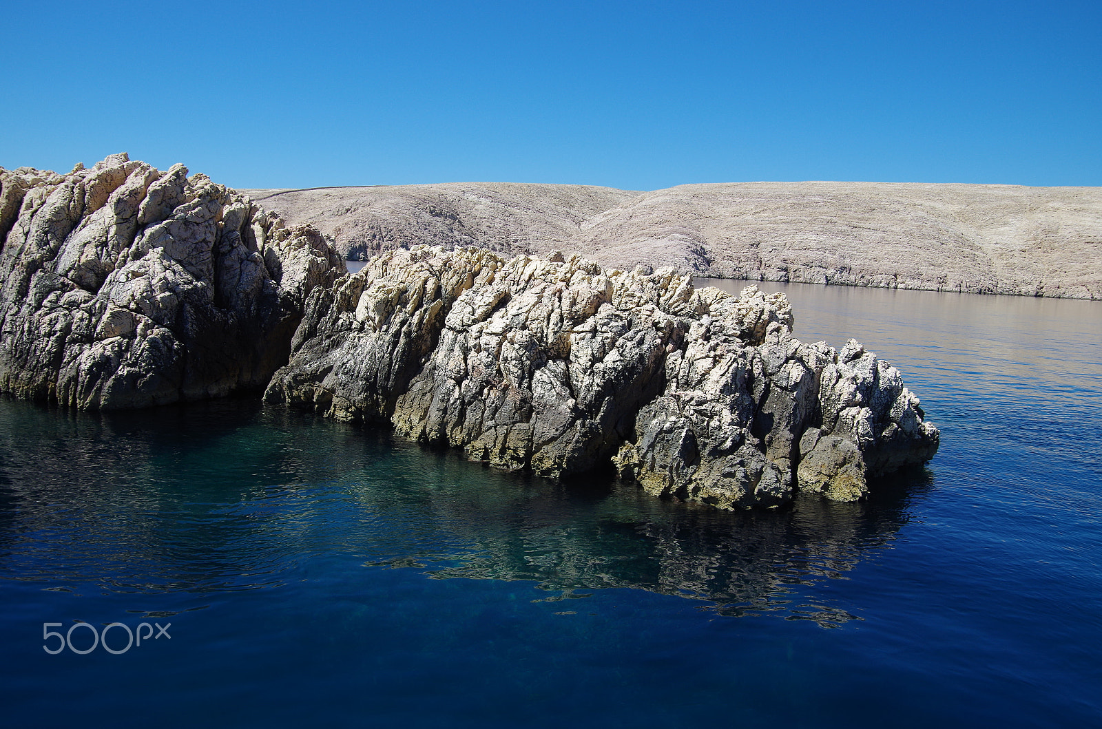 Pentax K-50 sample photo. Random rocks in croatia photography